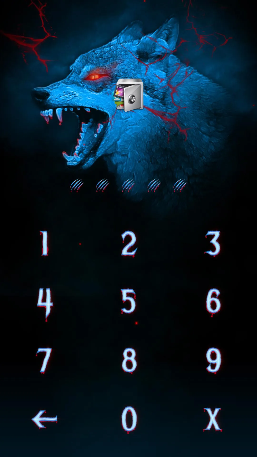 AppLock Live Theme Wolf | Indus Appstore | Screenshot