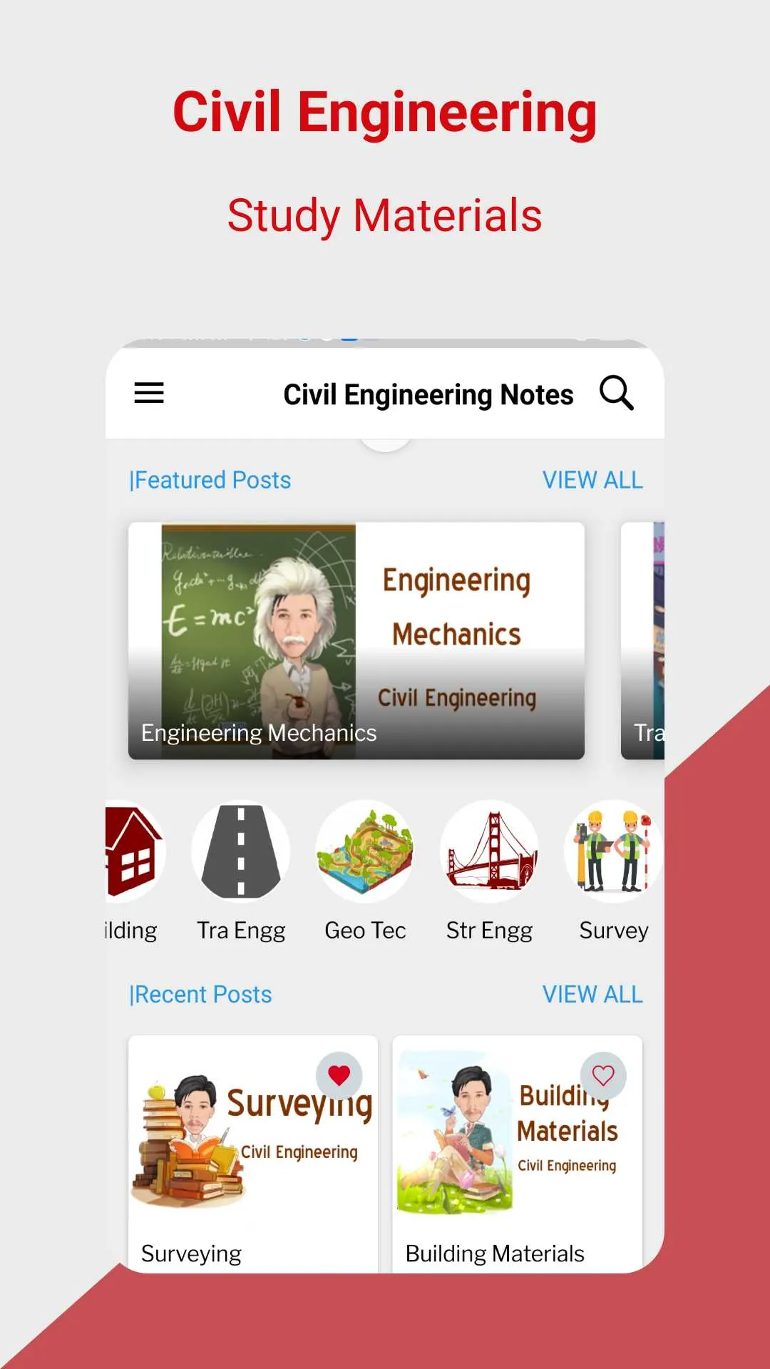 Civil Engineering Notes | Indus Appstore | Screenshot