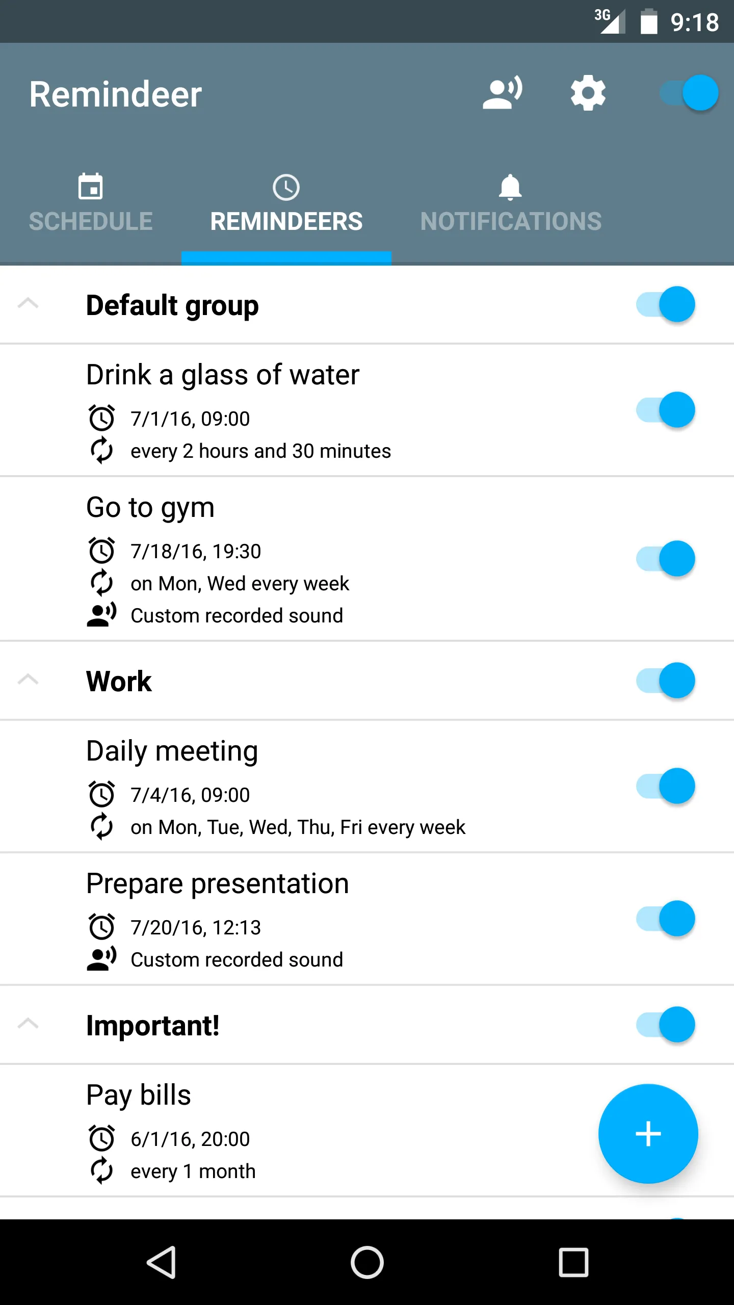 Remindeer - Voice Reminders | Indus Appstore | Screenshot