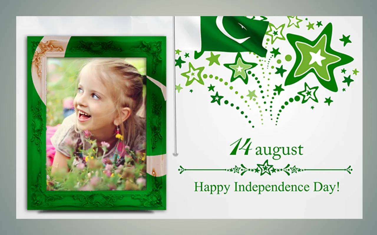 14 August Photo Frame dpmaker | Indus Appstore | Screenshot