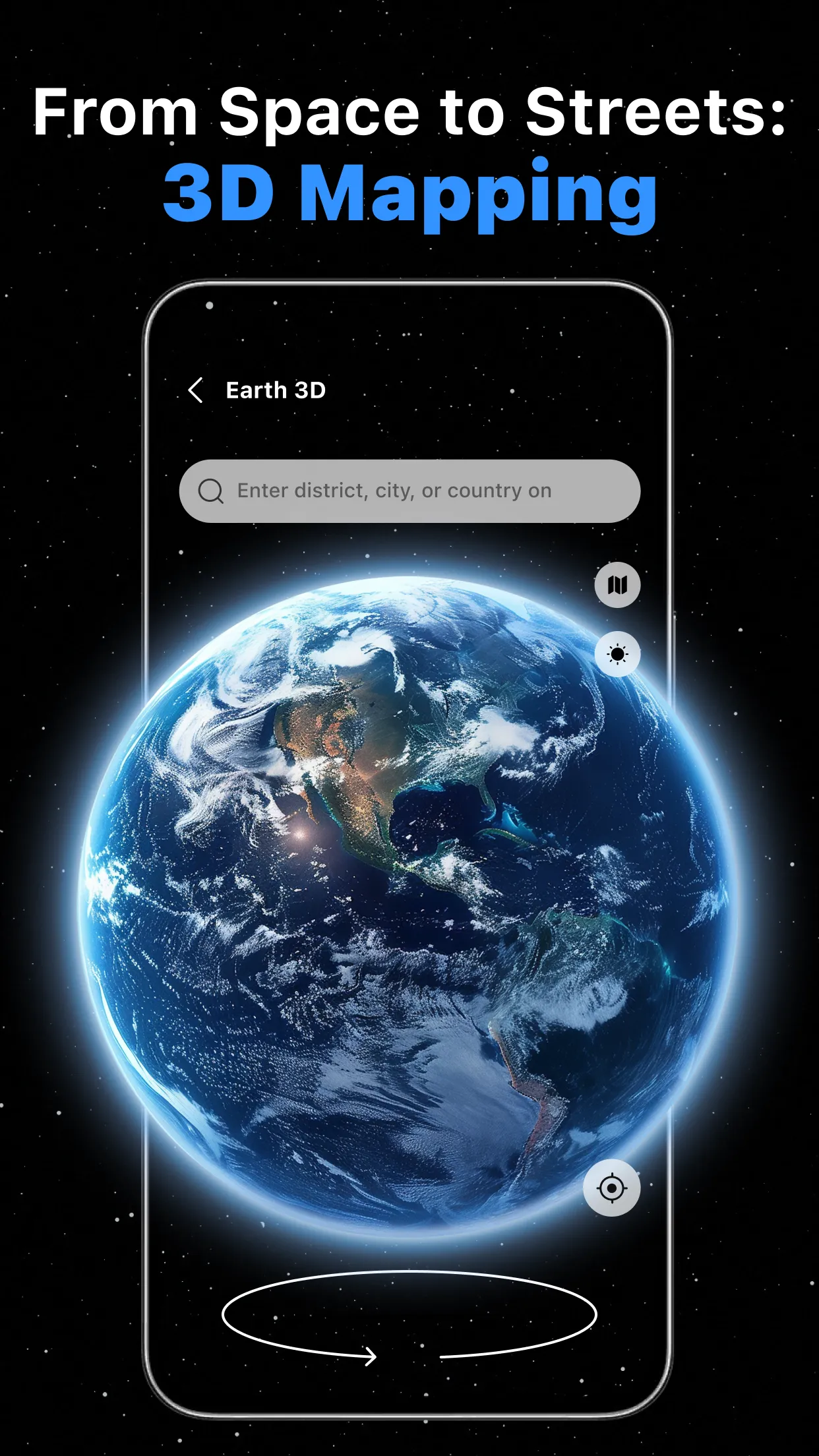 Live Earth Map Launcher | Indus Appstore | Screenshot