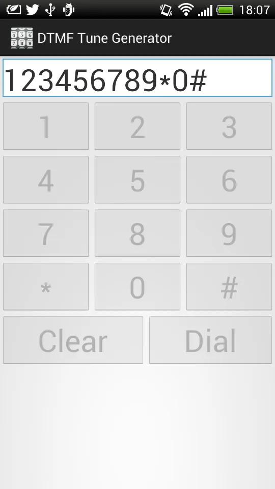 DTMF Tone Generator | Indus Appstore | Screenshot