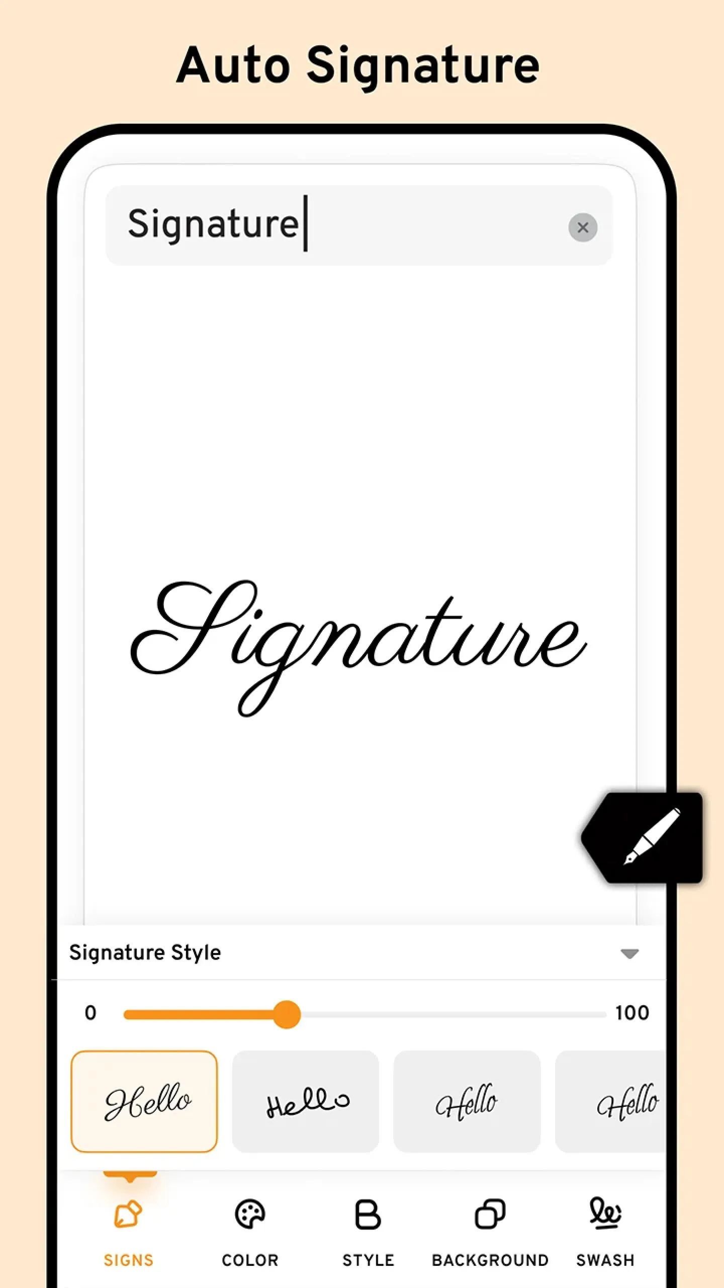 Signature Maker to My Name | Indus Appstore | Screenshot