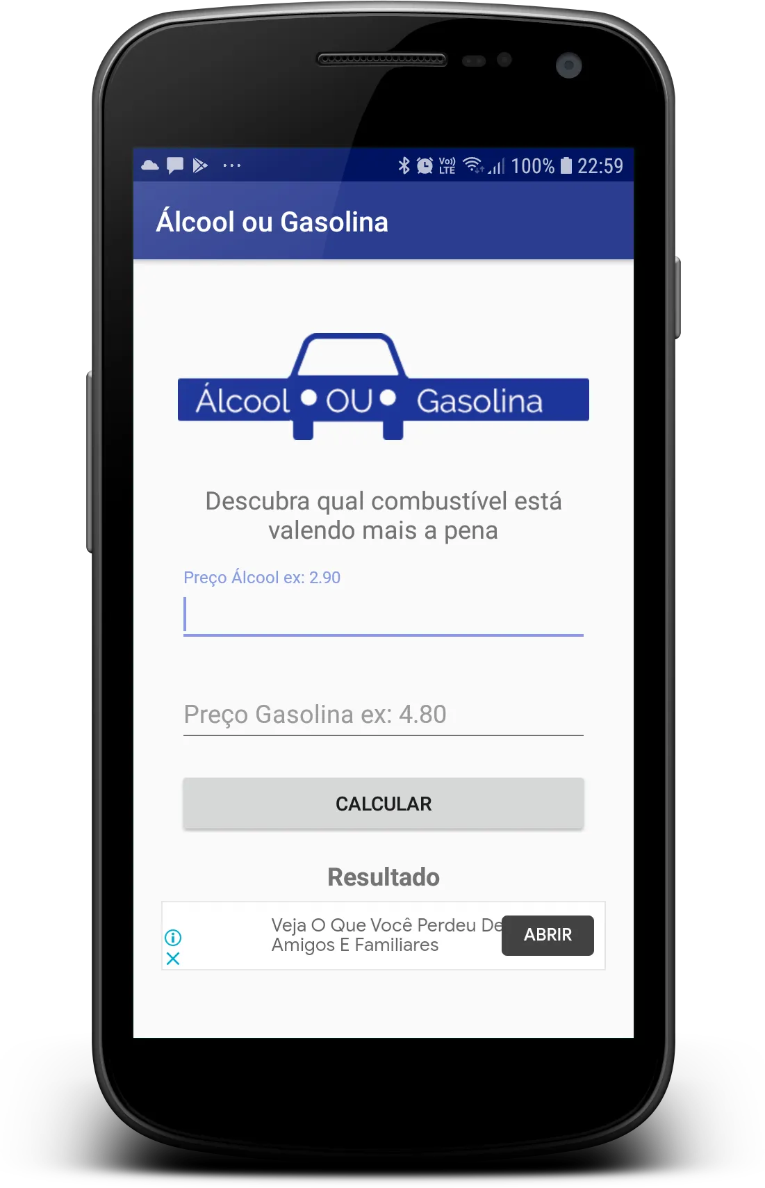 Álcool ou Gasolina? | Indus Appstore | Screenshot