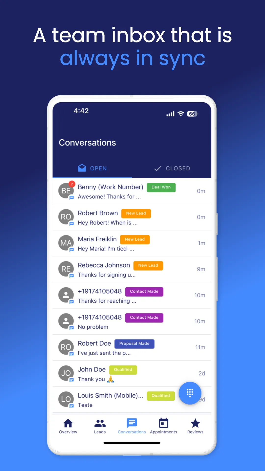 LeadOwl - Convert More Leads | Indus Appstore | Screenshot