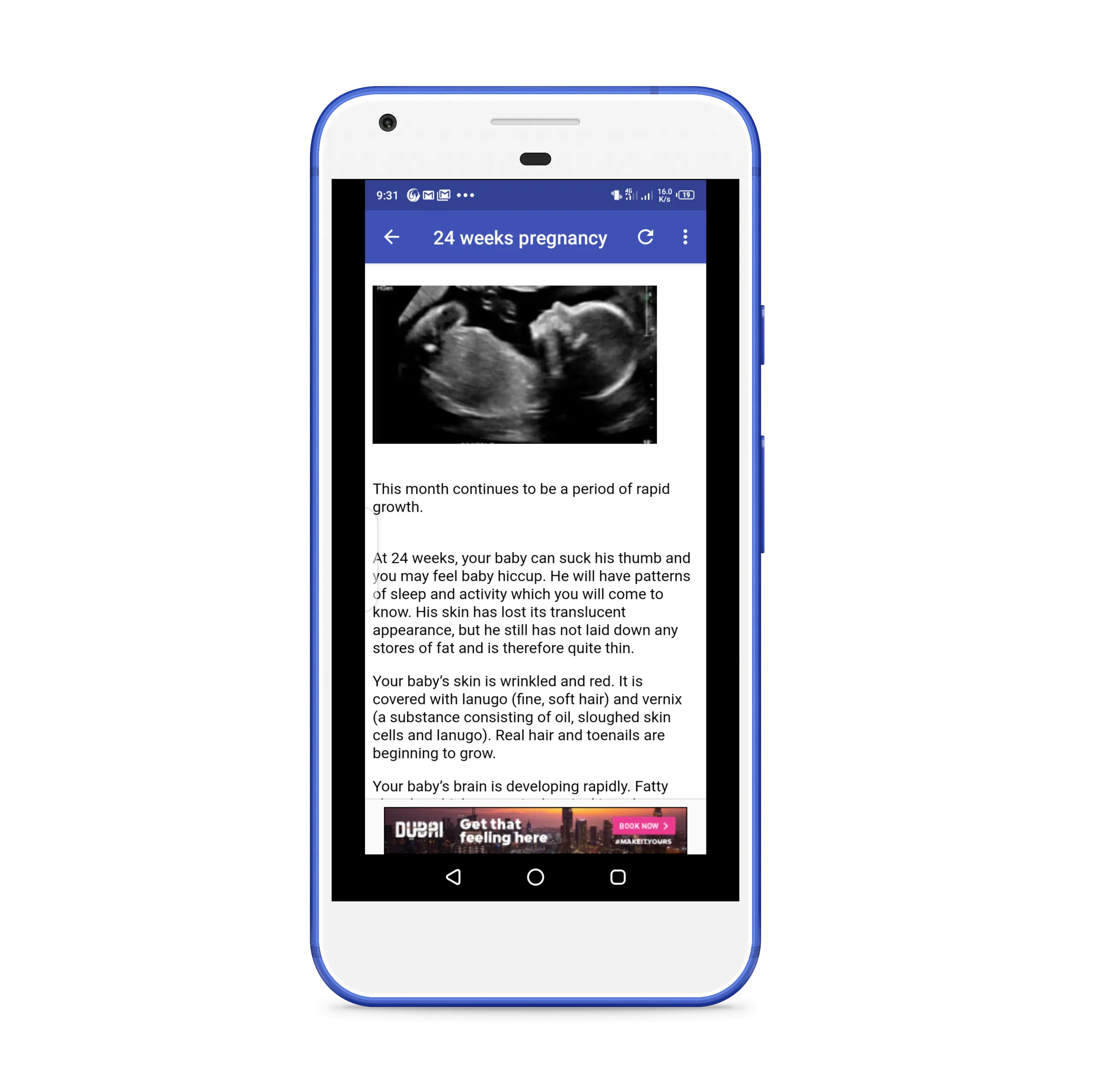 Ultrasound pregnancy guide | Indus Appstore | Screenshot
