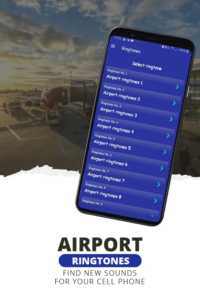 airport ringtones | Indus Appstore | Screenshot