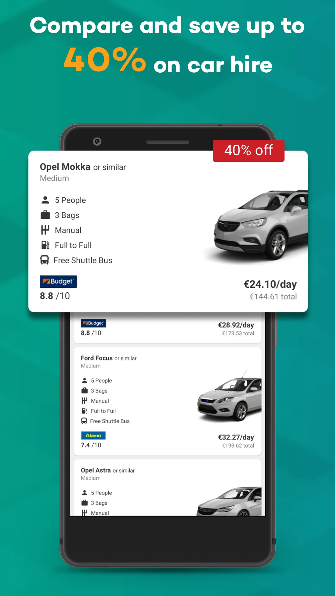 Argus Car Hire | Indus Appstore | Screenshot