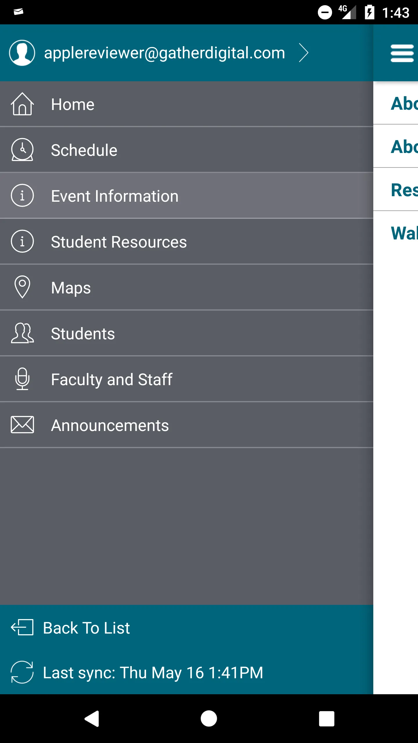 Walden University Events | Indus Appstore | Screenshot