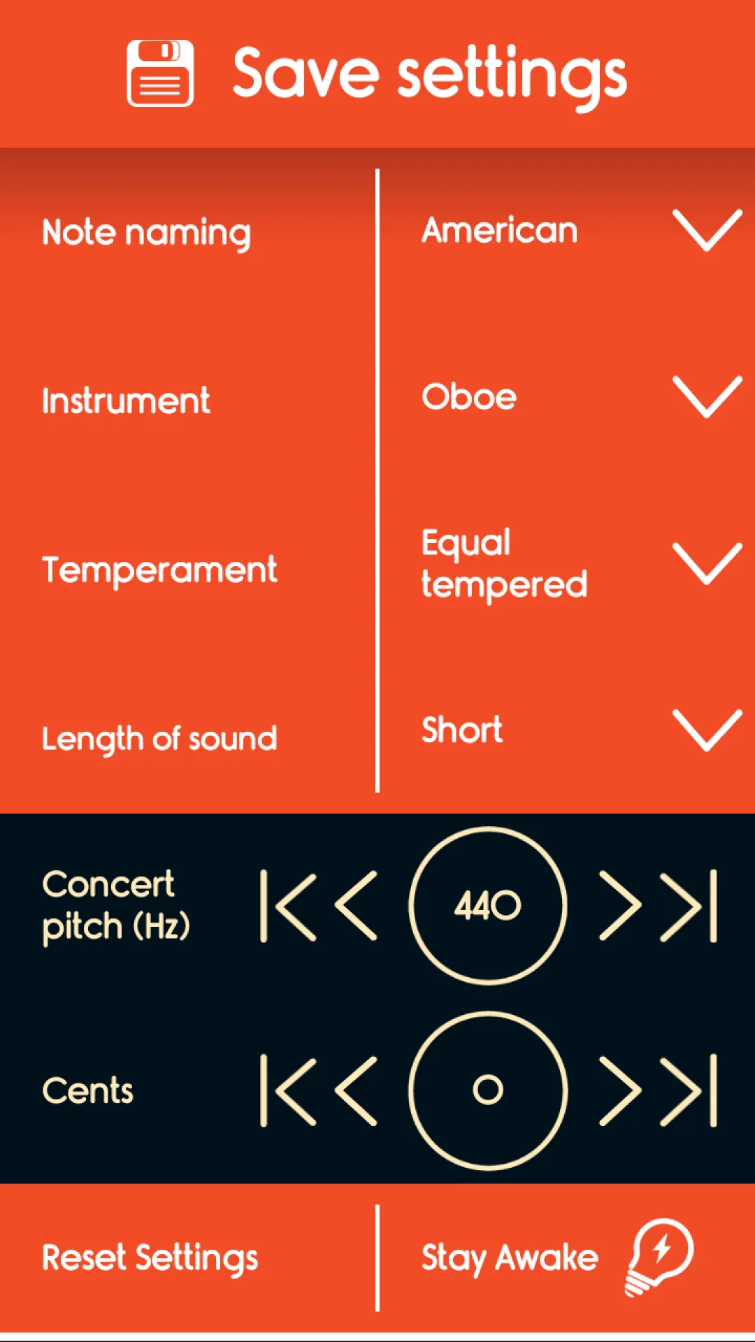 Master Oboe Tuner | Indus Appstore | Screenshot