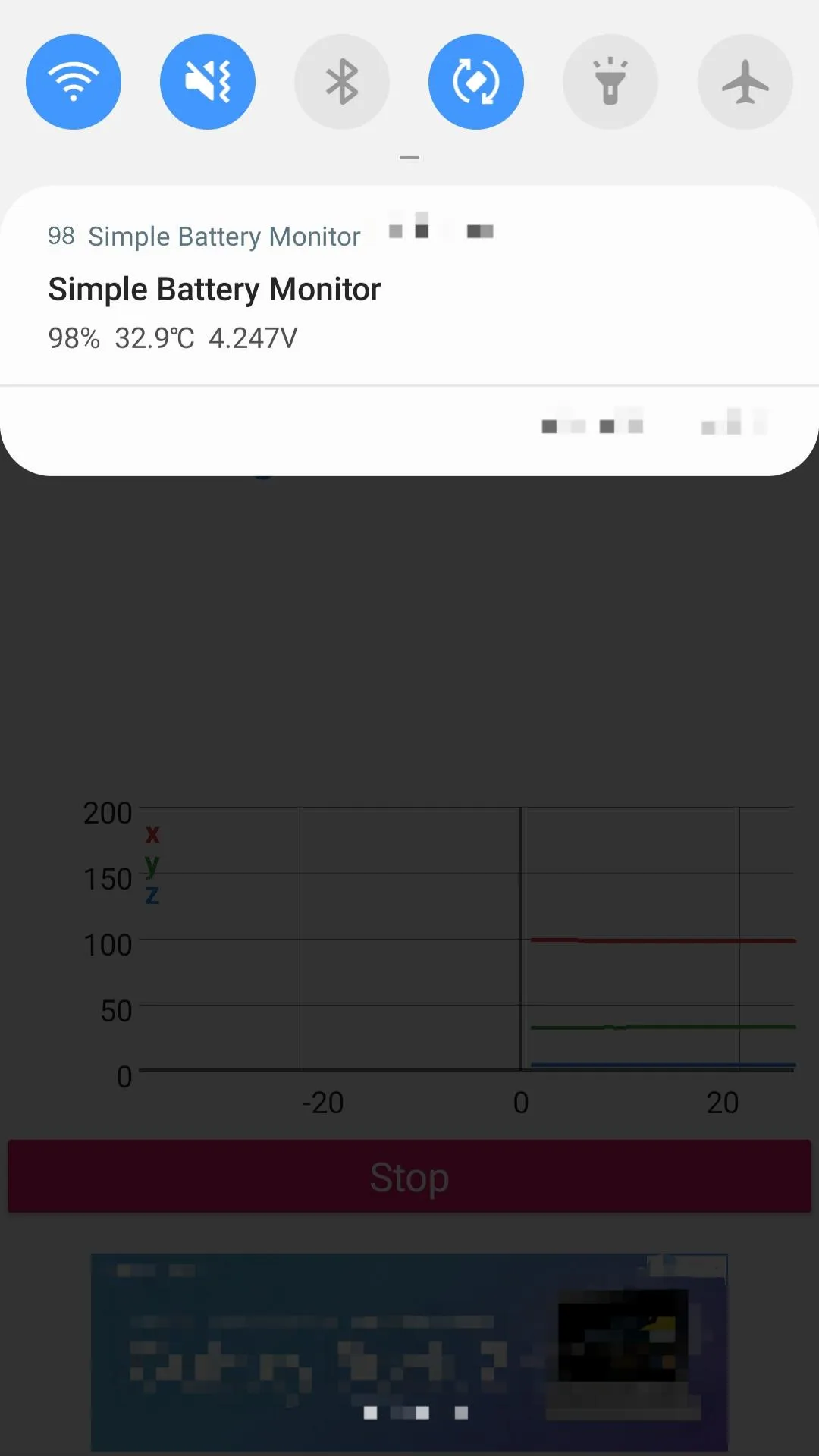 Simple Battery Monitor / Meter | Indus Appstore | Screenshot