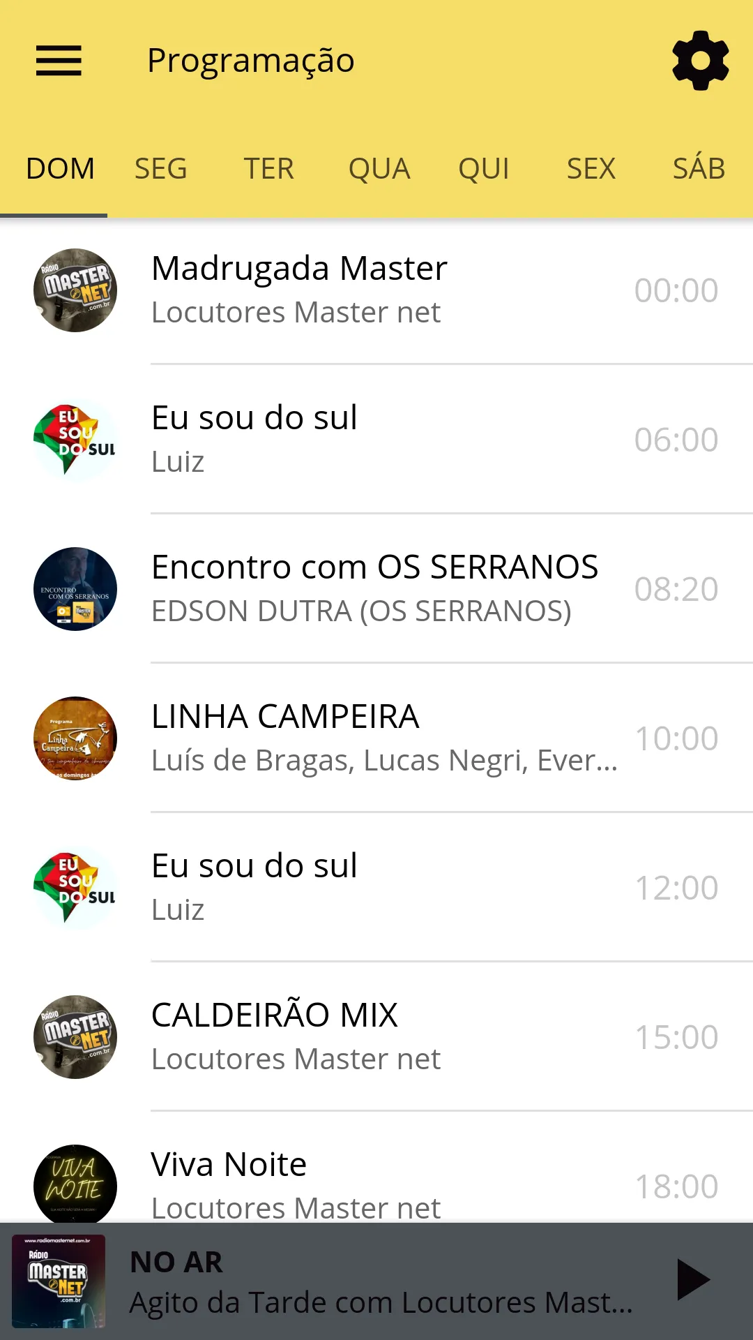 RÁDIO MASTER NET | Indus Appstore | Screenshot