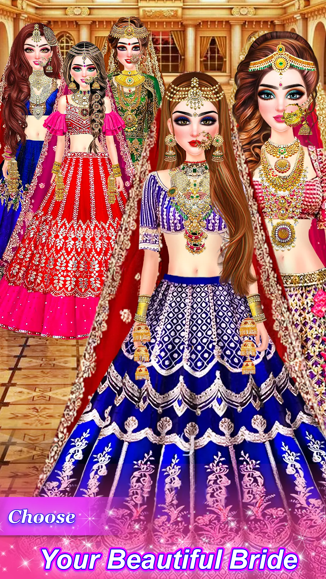 Fashion Bride Dress Up Game | Indus Appstore | Screenshot