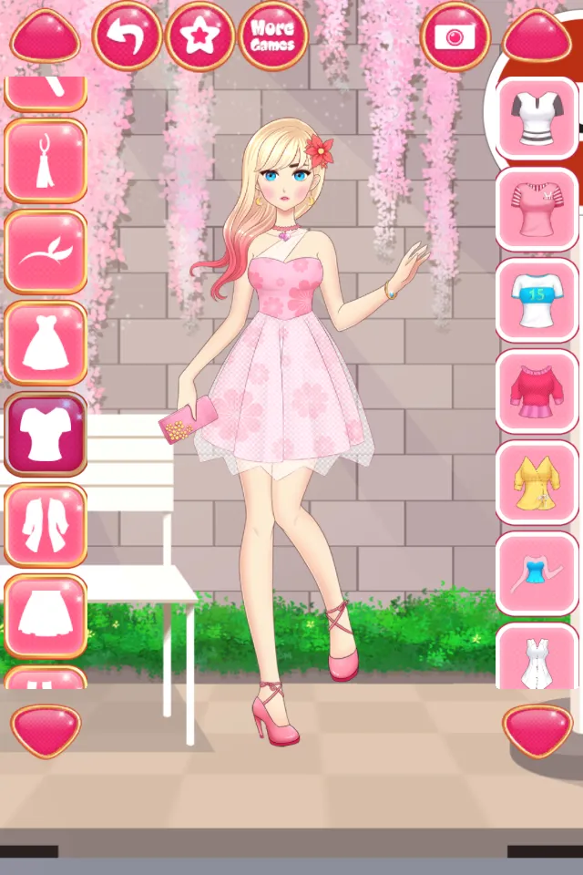 Anime Girls Dress up Games | Indus Appstore | Screenshot