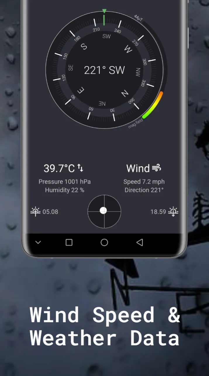 Wind Speed Meter Air Direction | Indus Appstore | Screenshot