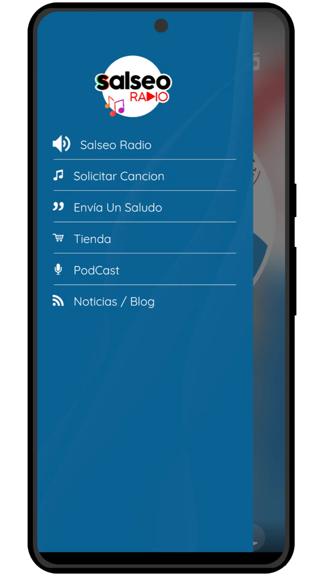 Salseo Radio | Indus Appstore | Screenshot