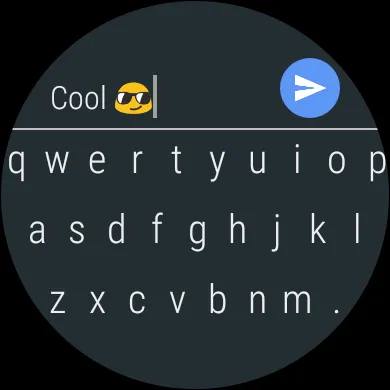 Keyboard for Wear OS watches | Indus Appstore | Screenshot