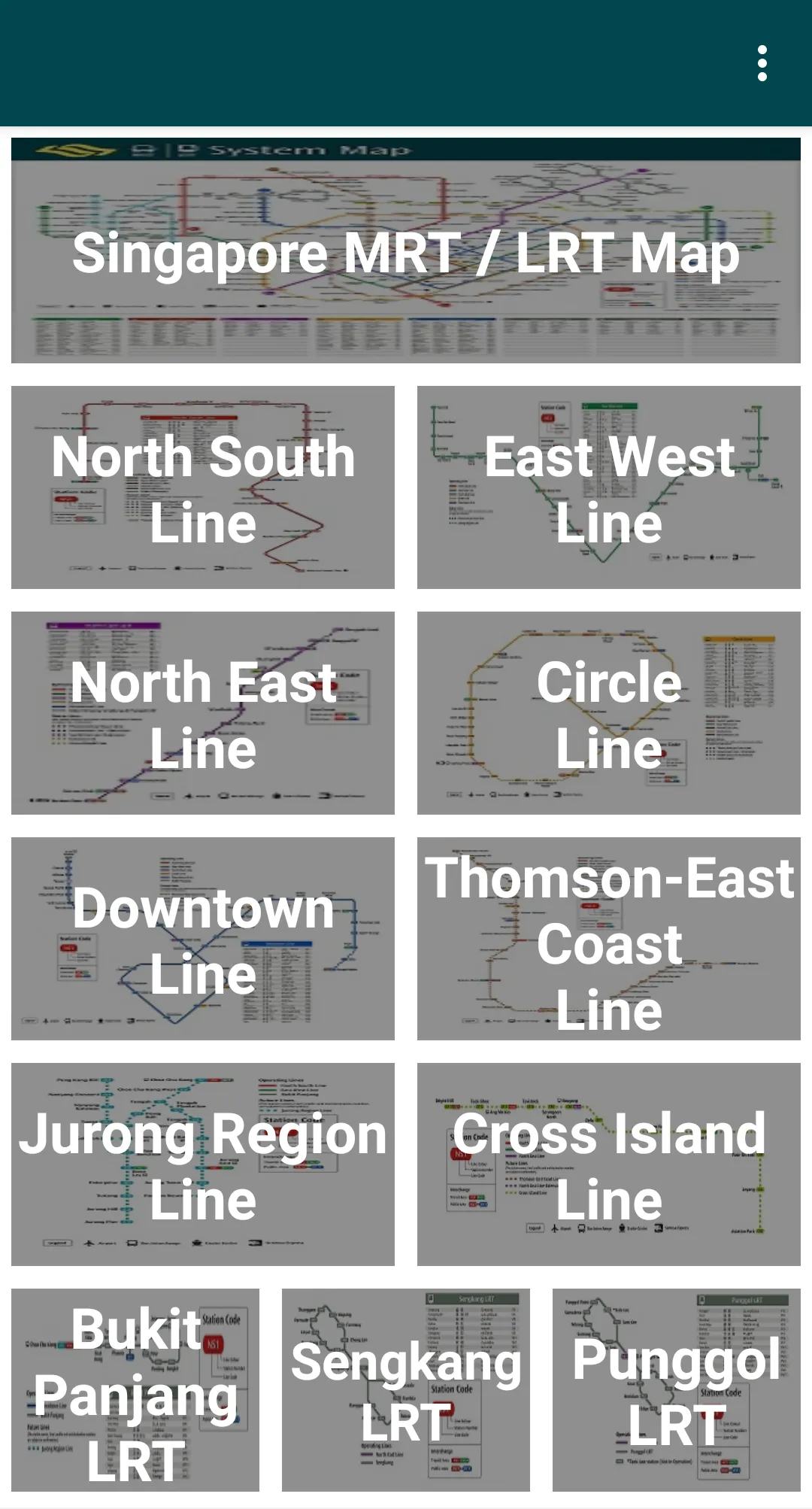 Singapore Train Map (Offline) | Indus Appstore | Screenshot