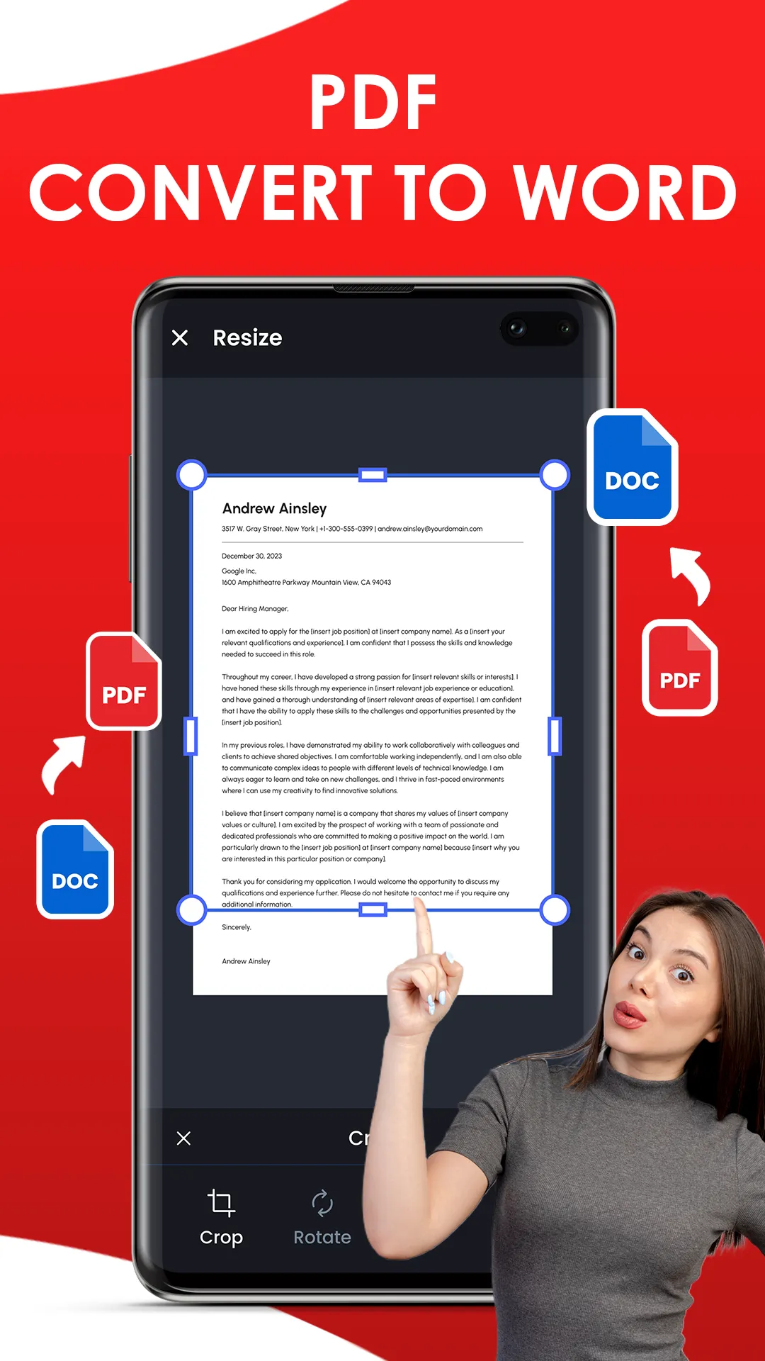 PDF Converter - PDF to Word | Indus Appstore | Screenshot