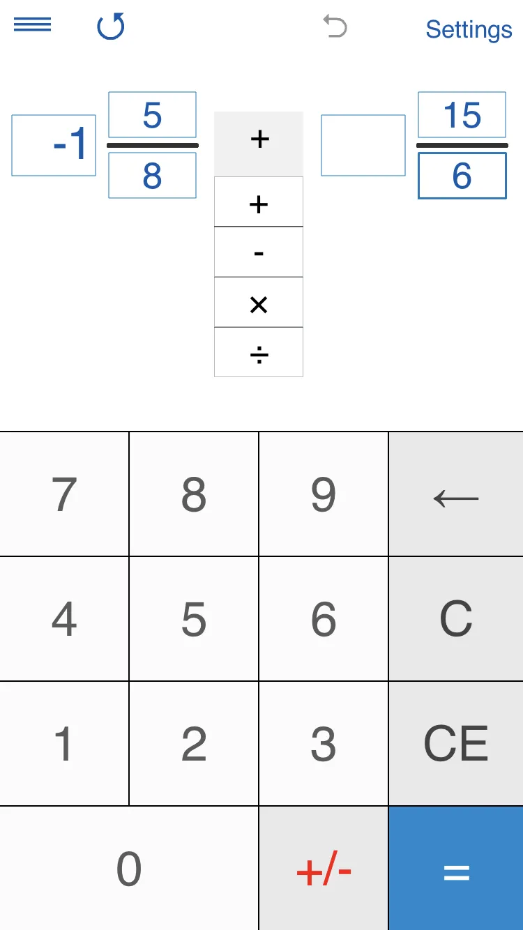 Fraction Calculator 4in1 | Indus Appstore | Screenshot