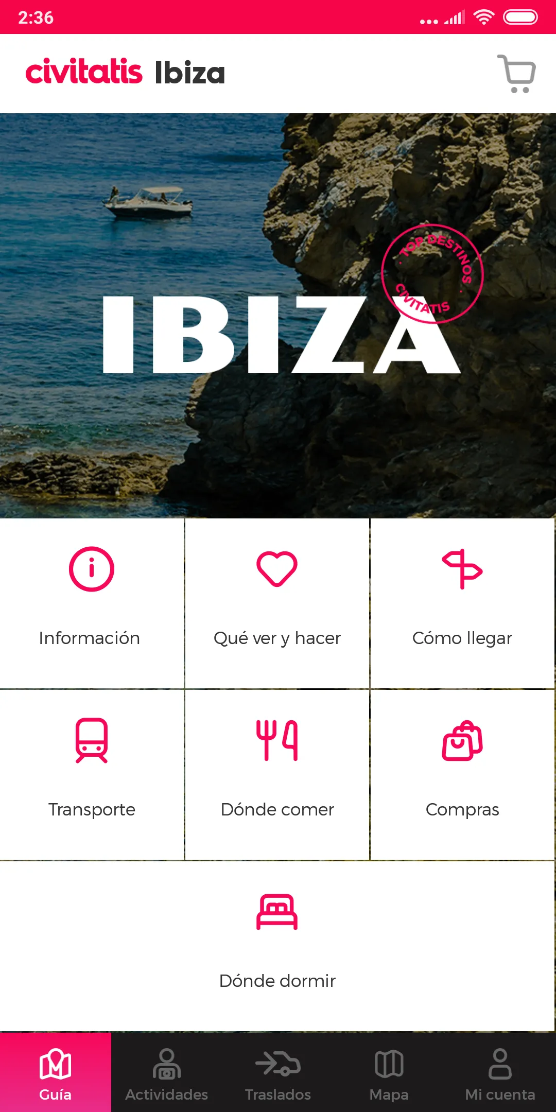 Ibiza Guide by Civitatis | Indus Appstore | Screenshot