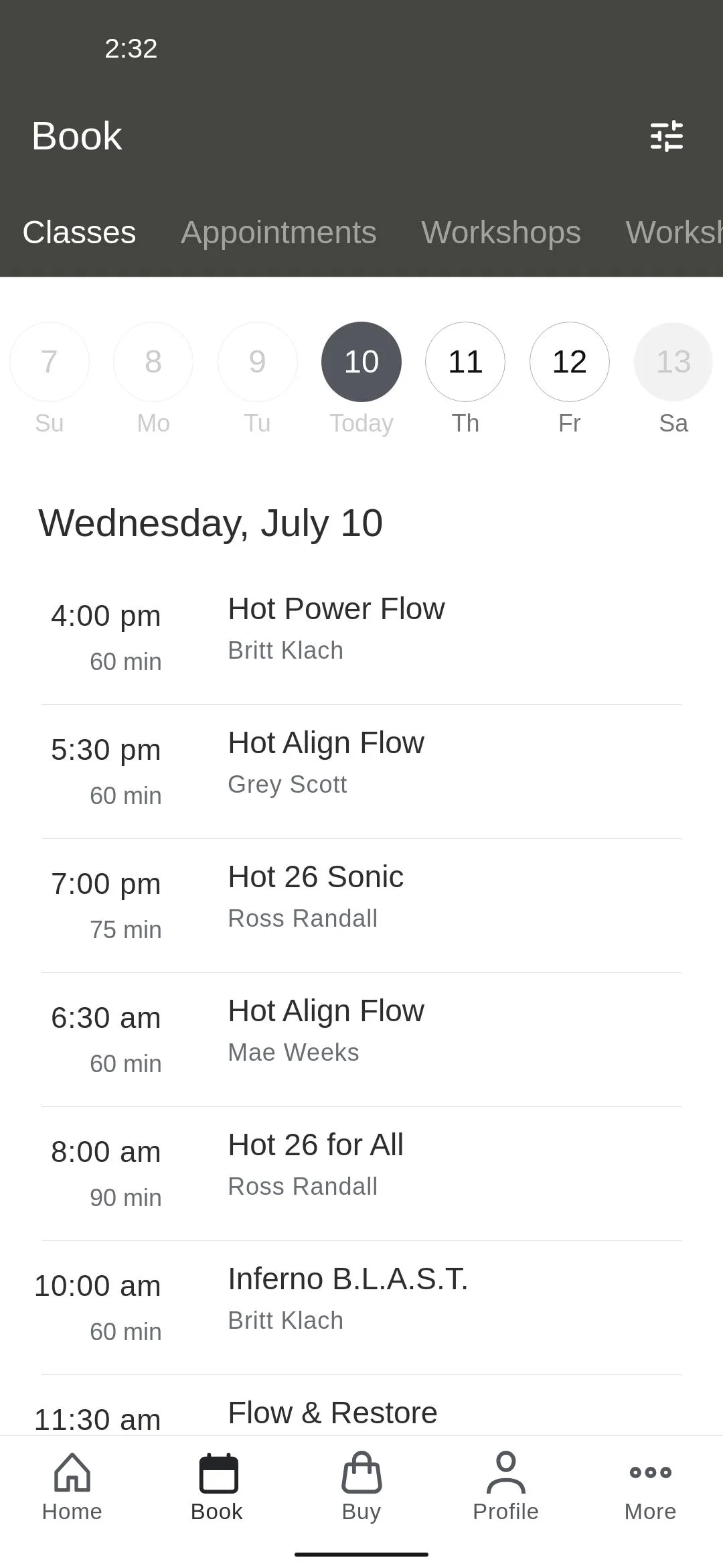 Hot Yoga Asheville | Indus Appstore | Screenshot