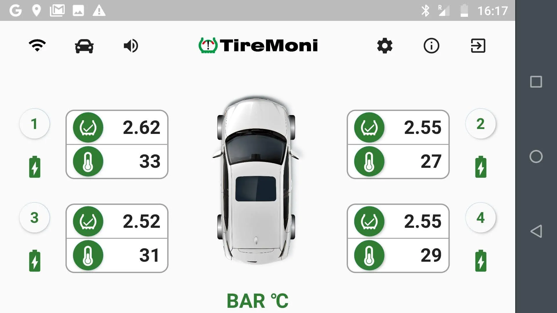 TireMoni TPMS | Indus Appstore | Screenshot