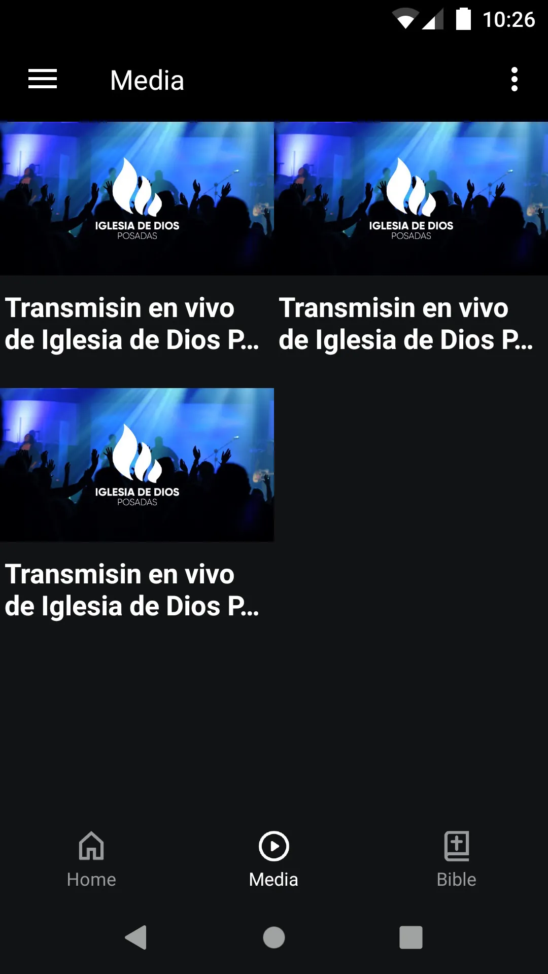 Iglesia de Dios IDD | Indus Appstore | Screenshot