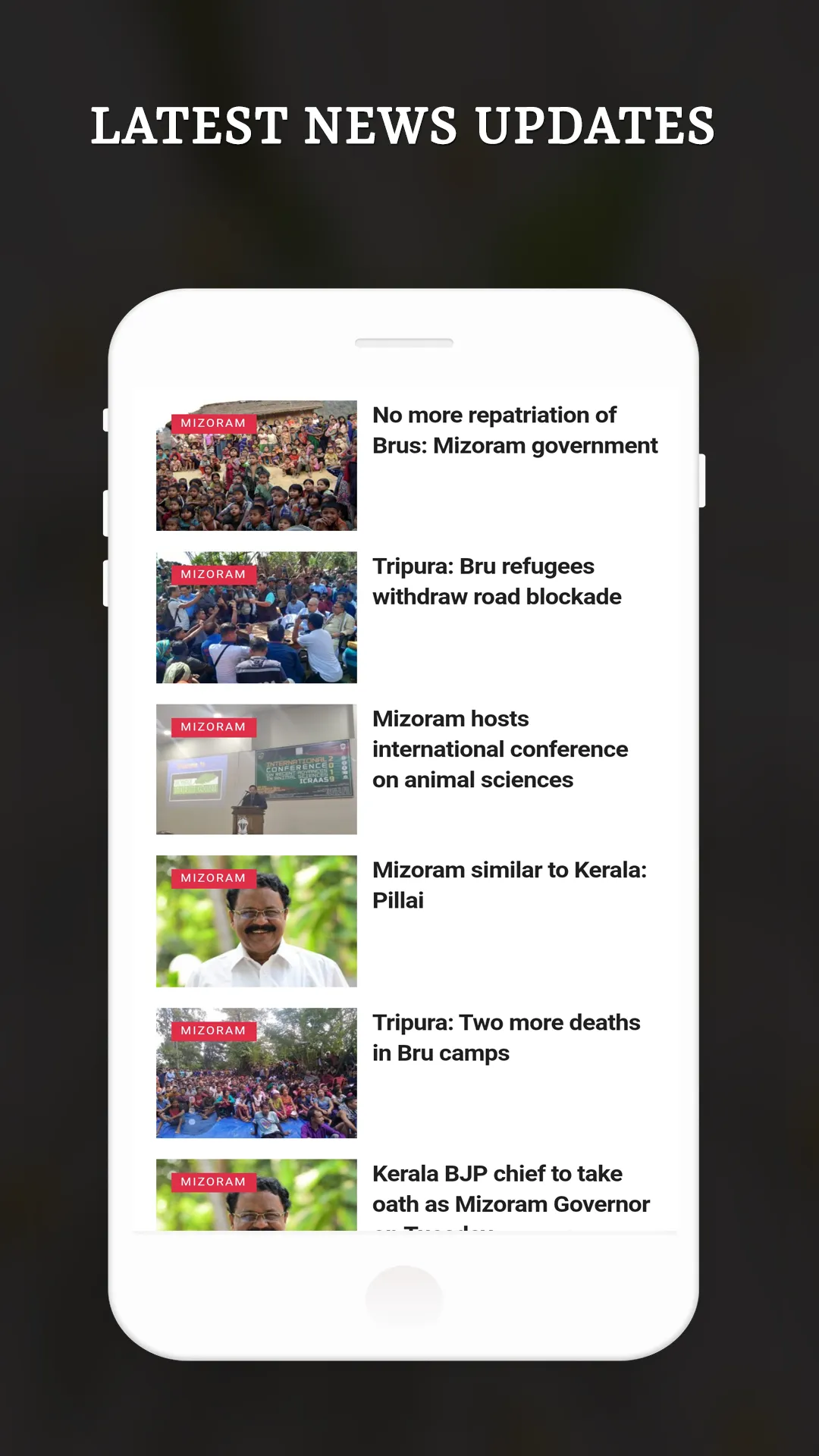 Mizoram Live TV & NewsPaper | Indus Appstore | Screenshot