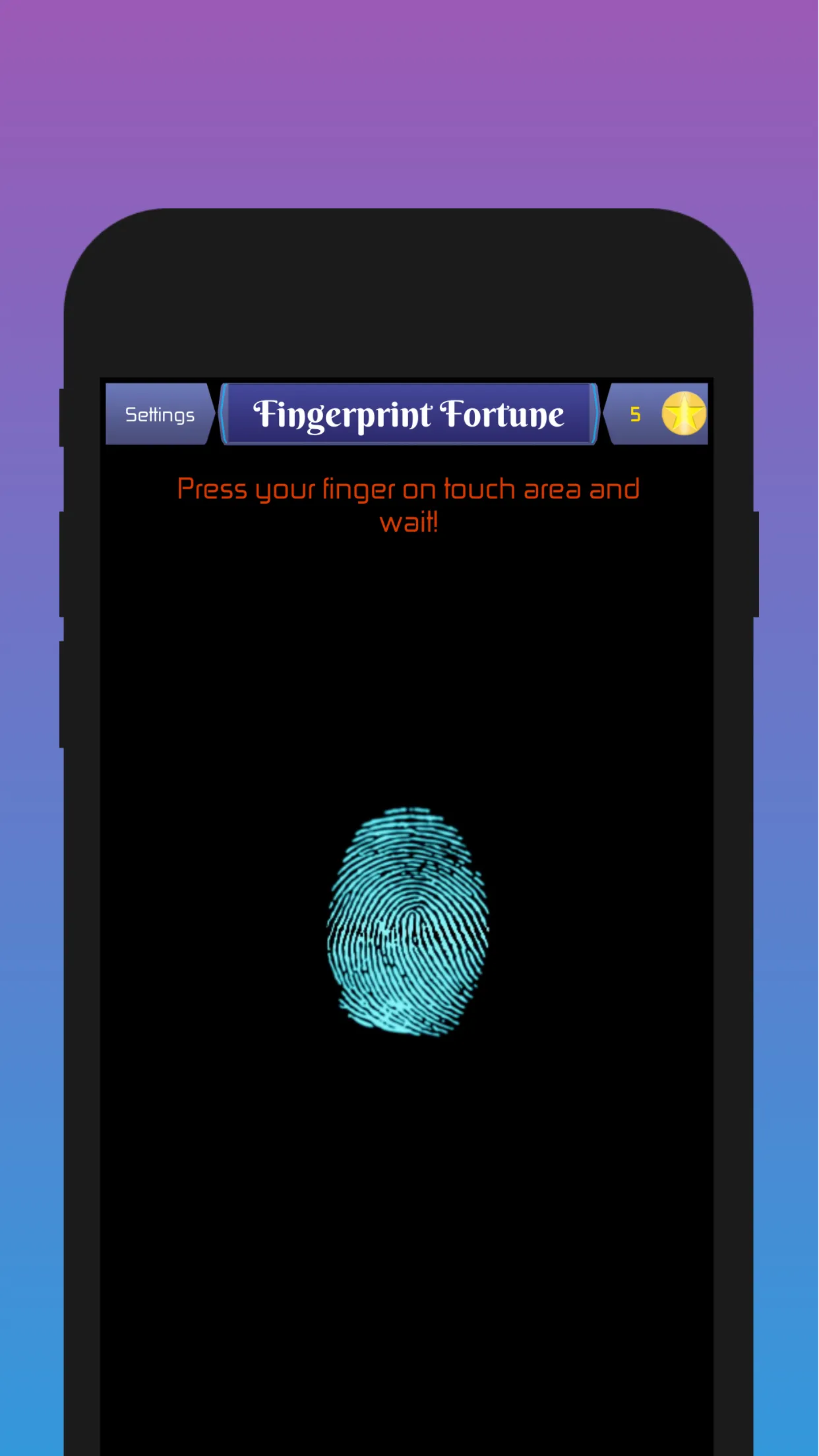 FingerPrint Scanner - Horoscop | Indus Appstore | Screenshot