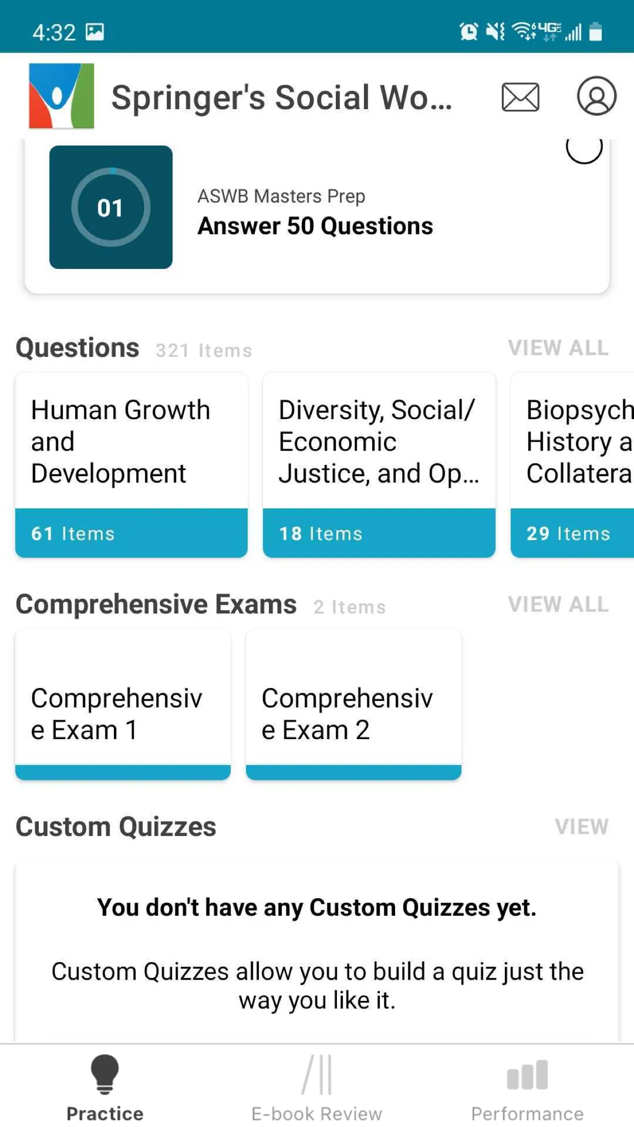 Social Work License Exam Prep | Indus Appstore | Screenshot