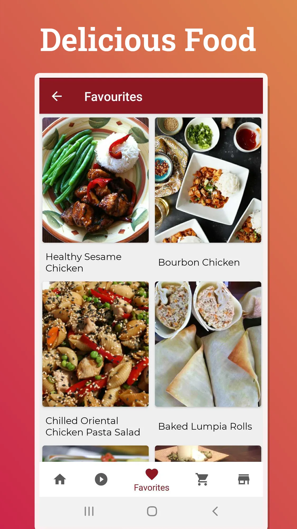 Asian Recipes | Indus Appstore | Screenshot