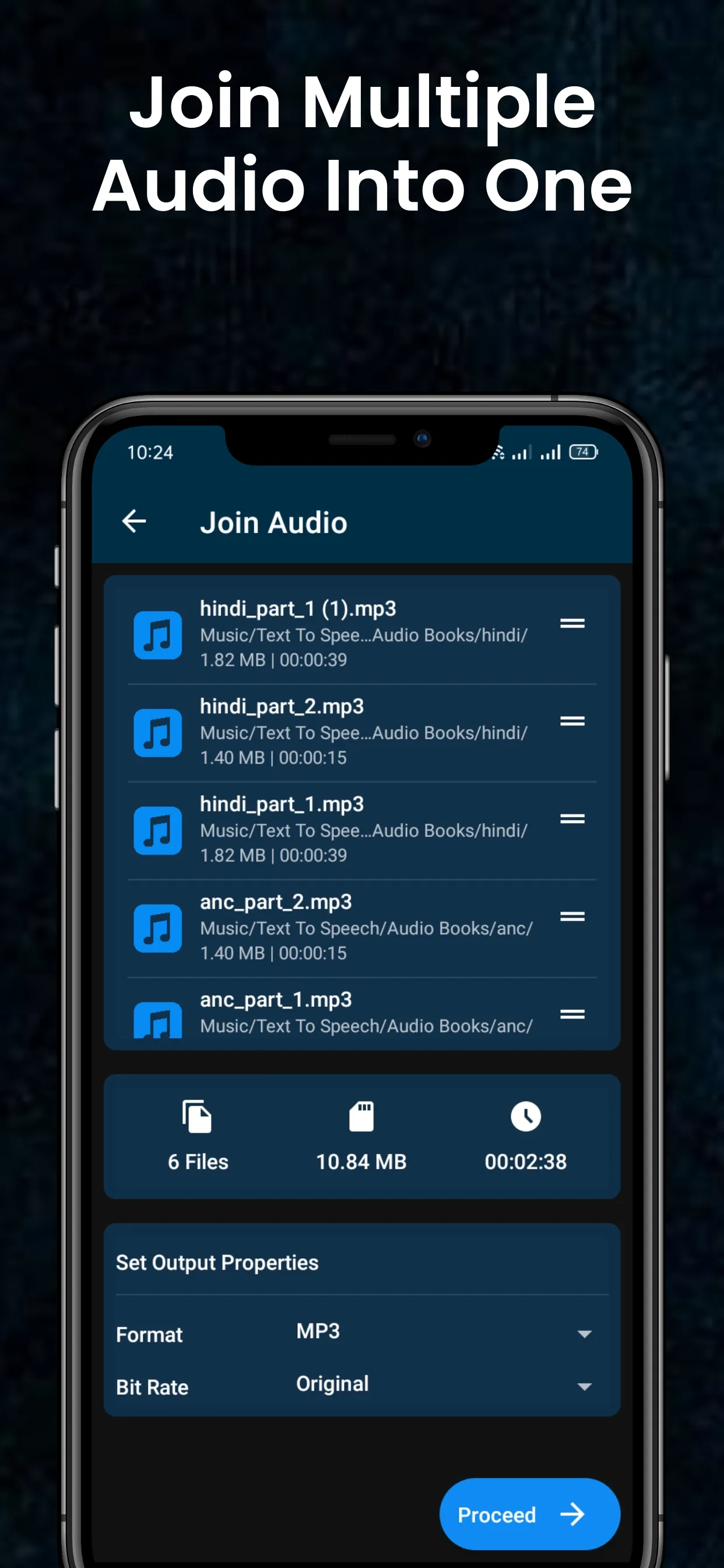 Audio Cutter Audio Joiner App | Indus Appstore | Screenshot