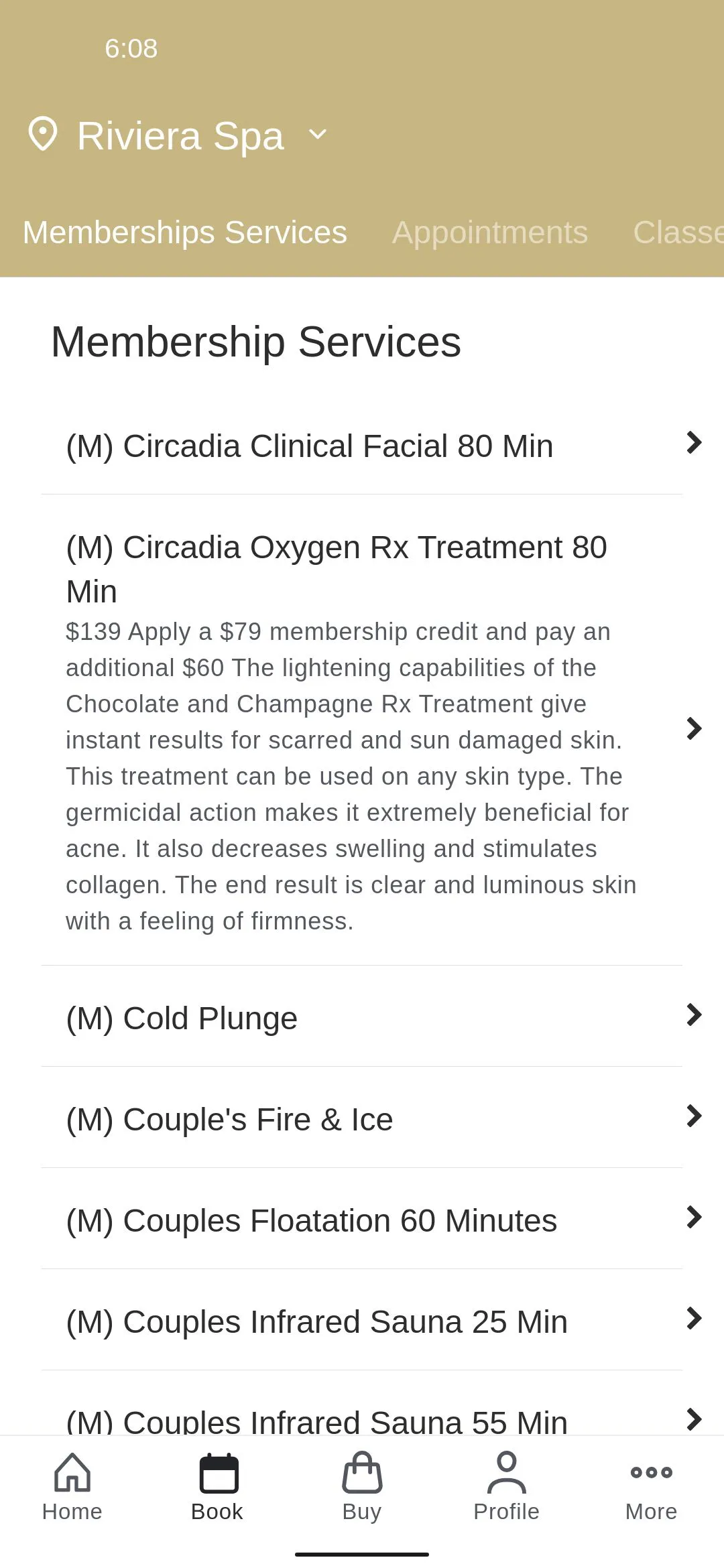 Riviera Spa | Indus Appstore | Screenshot