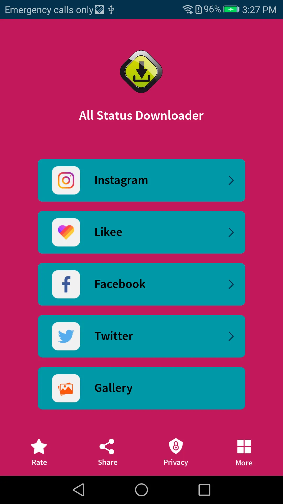 All Status Saver | Indus Appstore | Screenshot