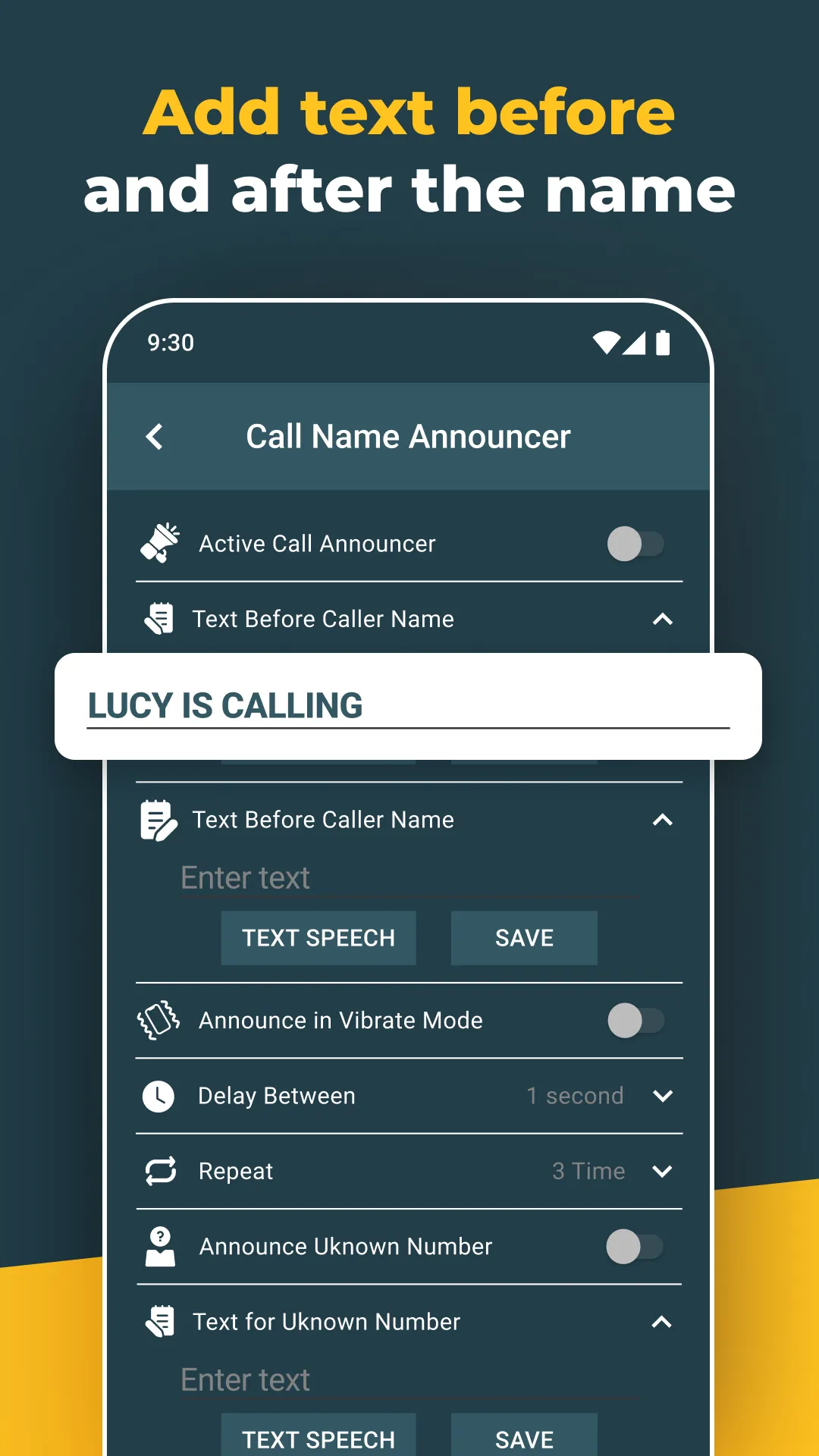 Caller Name Announcer App | Indus Appstore | Screenshot