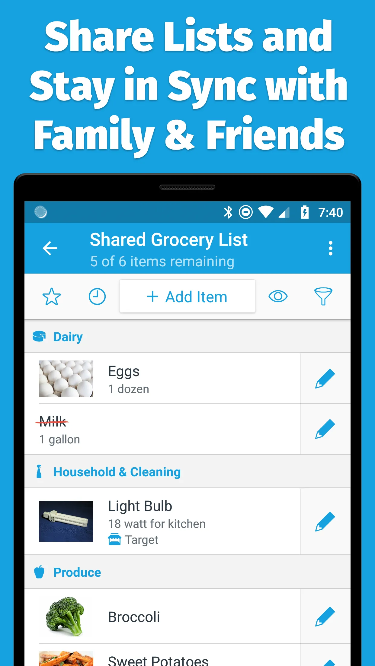 AnyList: Grocery Shopping List | Indus Appstore | Screenshot