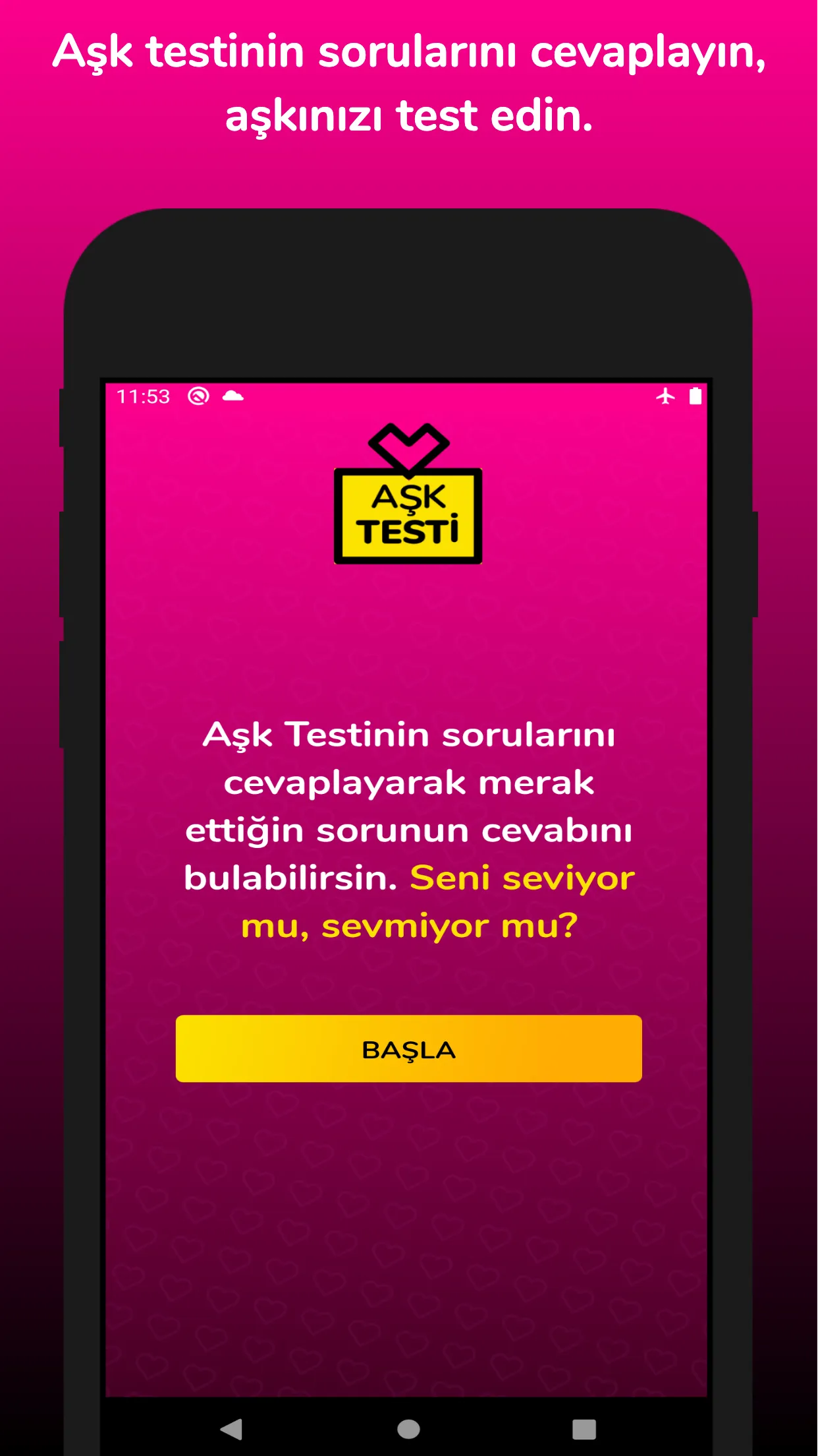 Aşk Testi | Indus Appstore | Screenshot