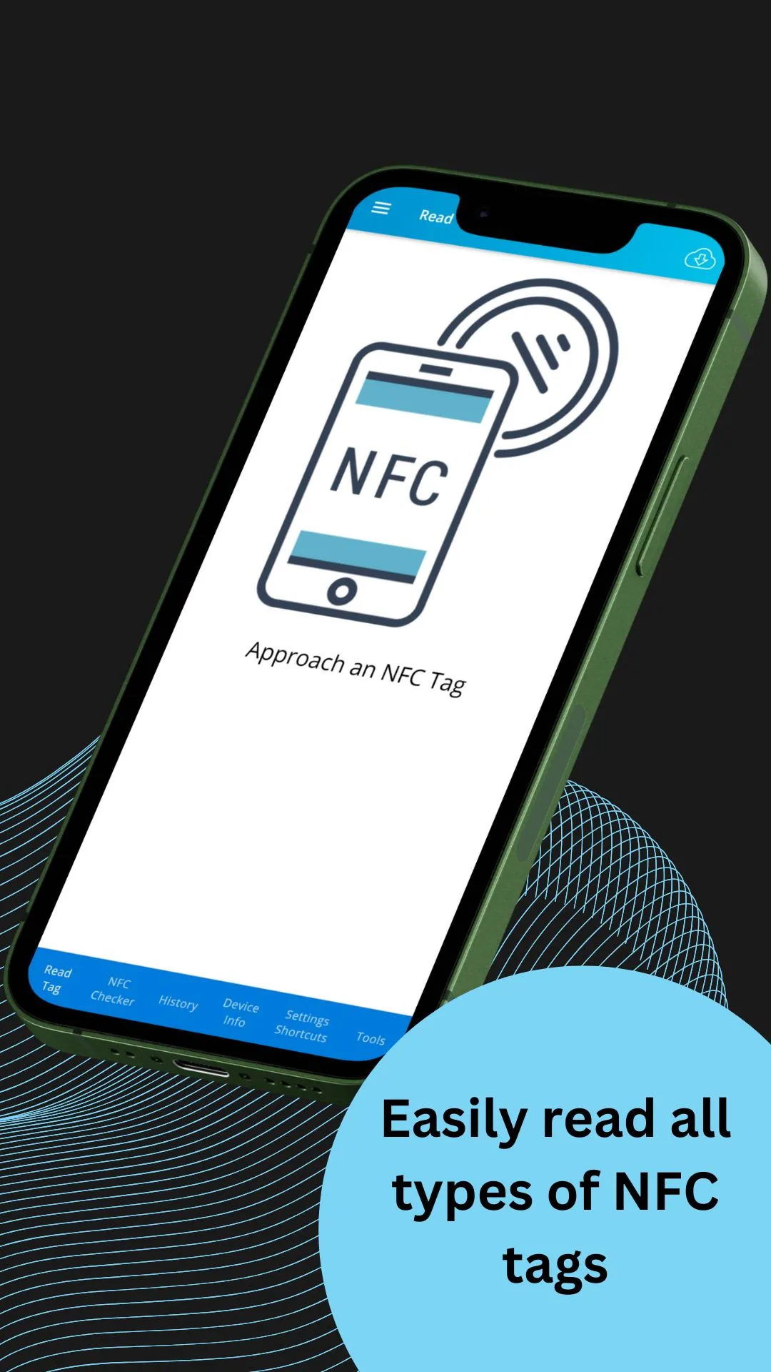 NFC write and read tags | Indus Appstore | Screenshot