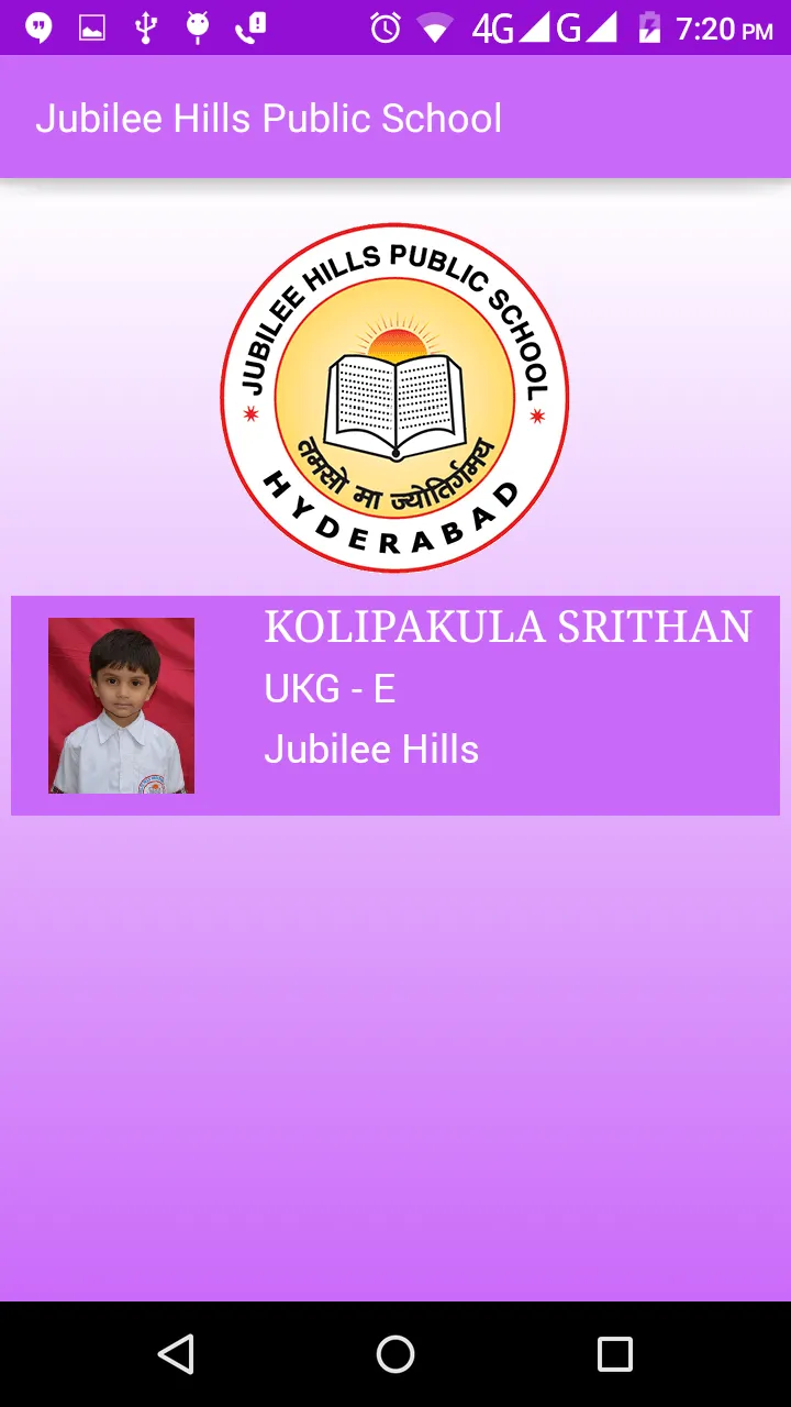 JHPS Parent Portal | Indus Appstore | Screenshot