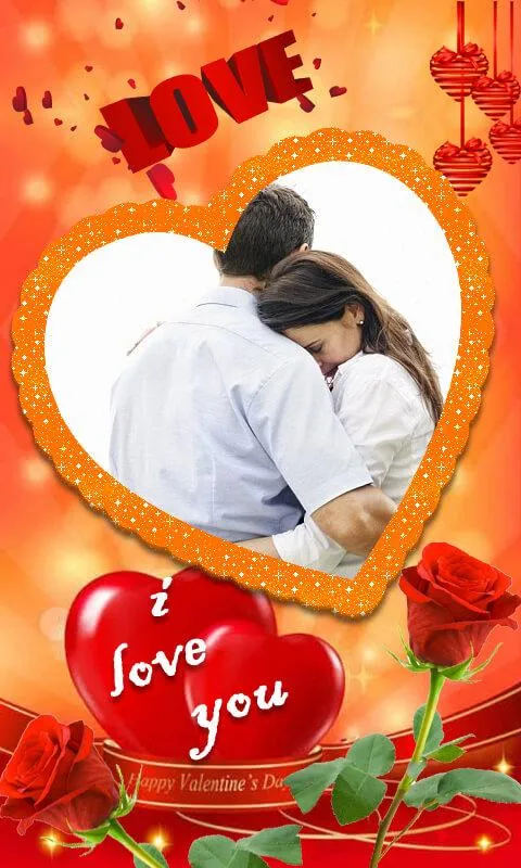 Romantic Love Photo Frames | Indus Appstore | Screenshot