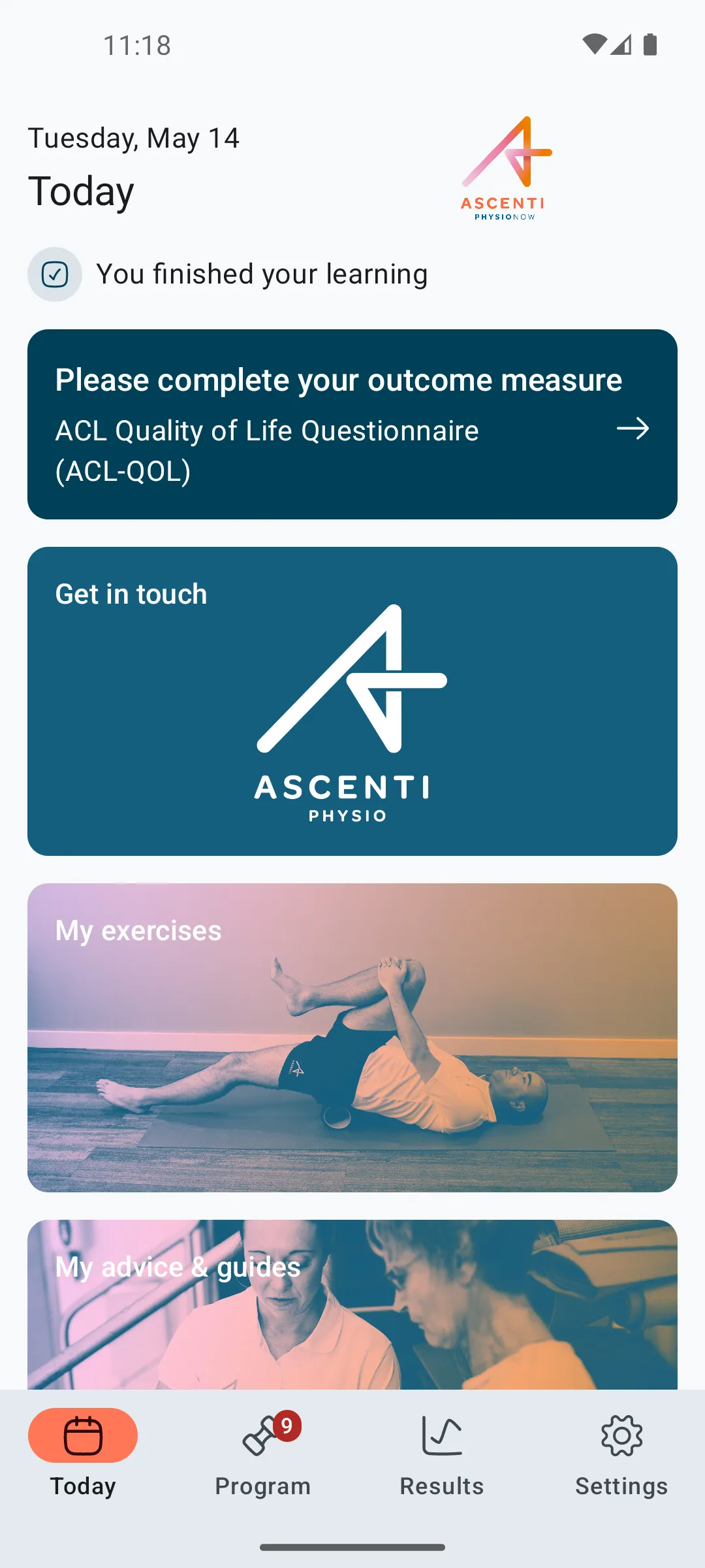 Ascenti Physio | Indus Appstore | Screenshot