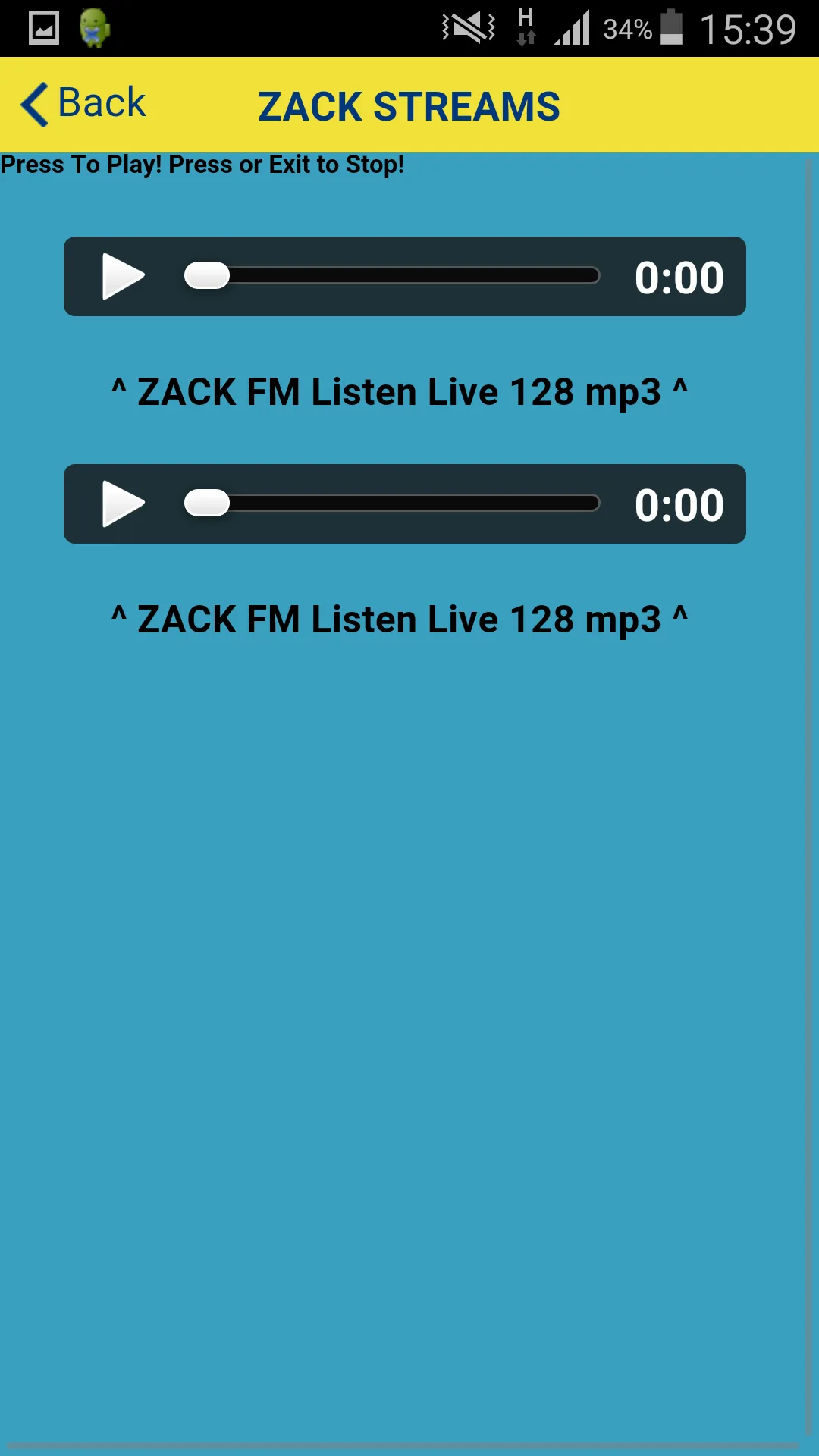 Zack Fm 105.3 Mildenhall | Indus Appstore | Screenshot