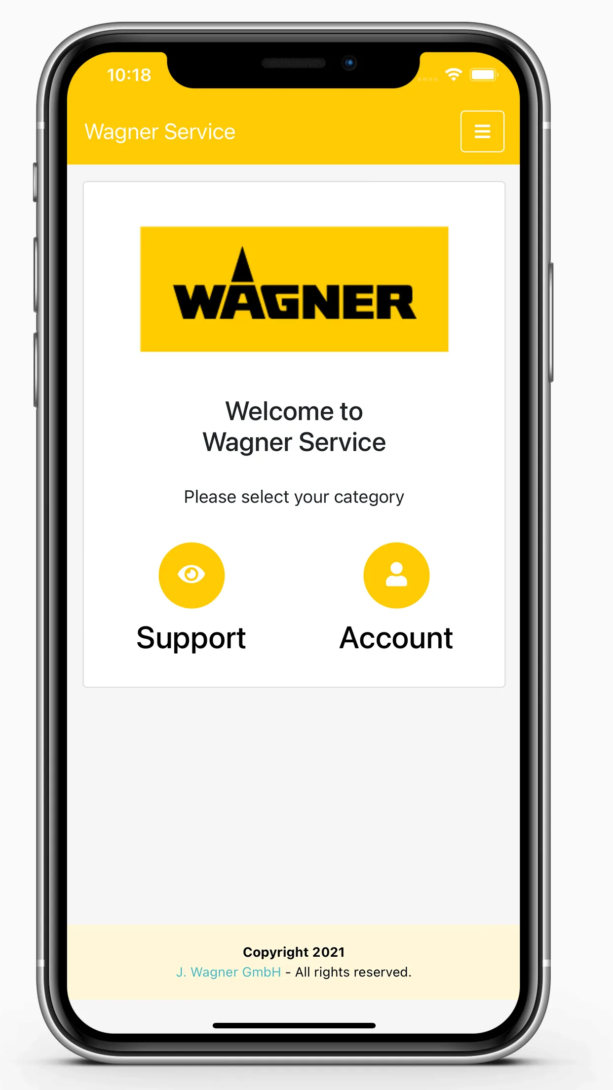 WAGNER Service | Indus Appstore | Screenshot