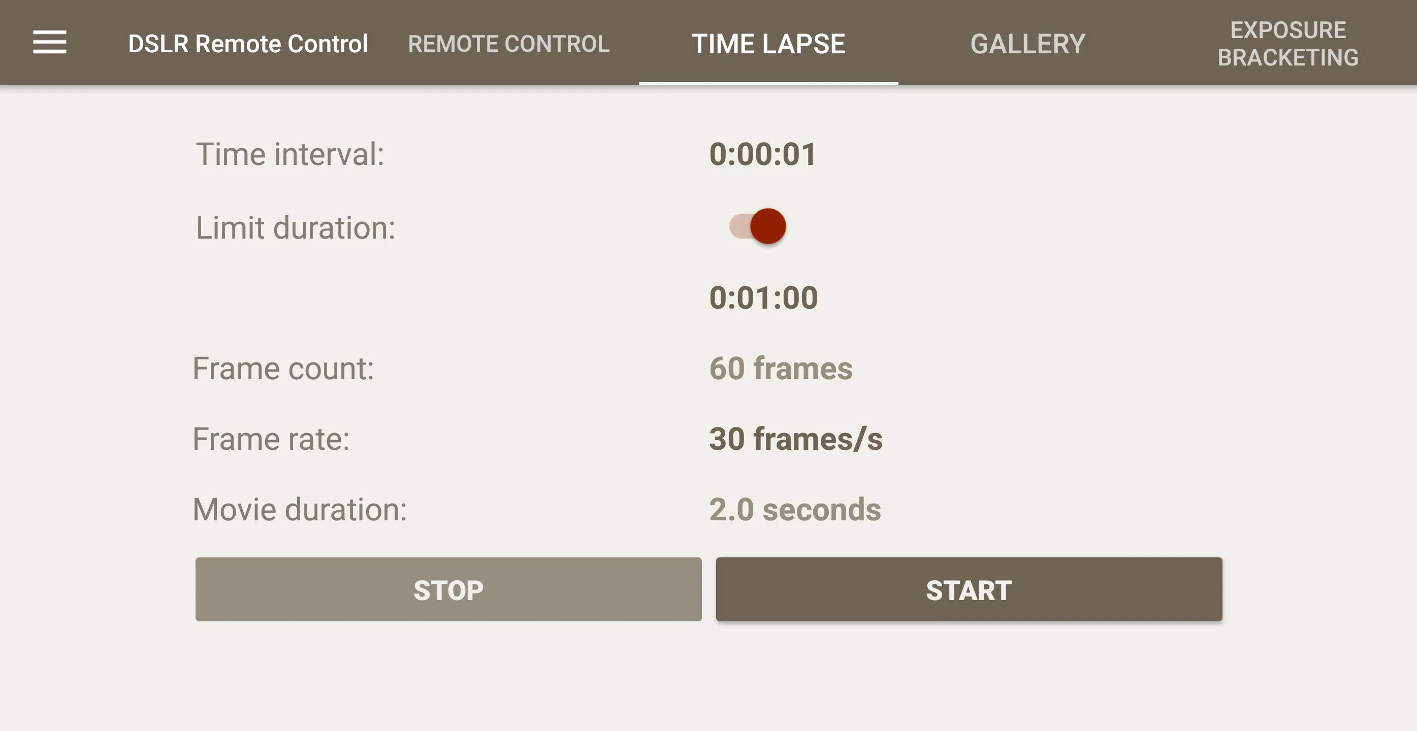 DSLR Camera Remote Control | Indus Appstore | Screenshot