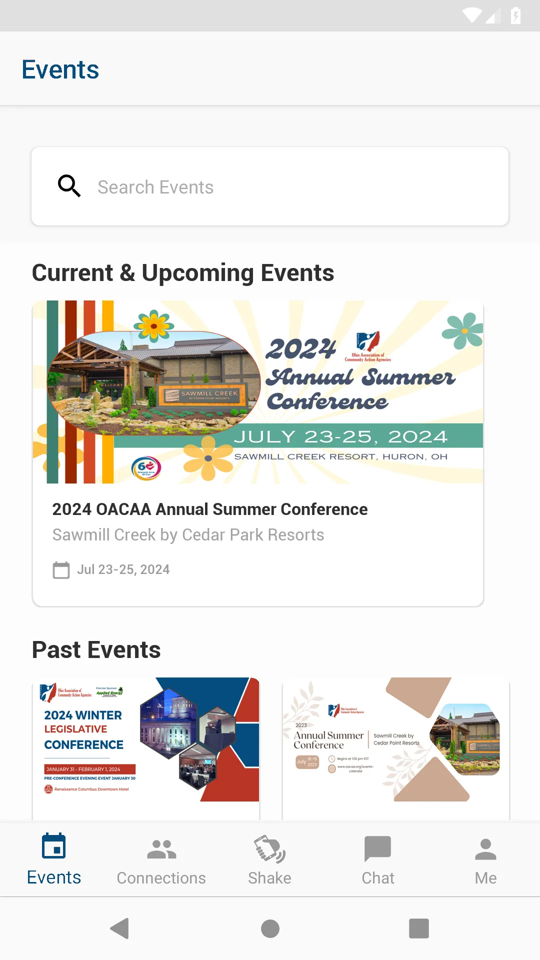 OCATO Events | Indus Appstore | Screenshot