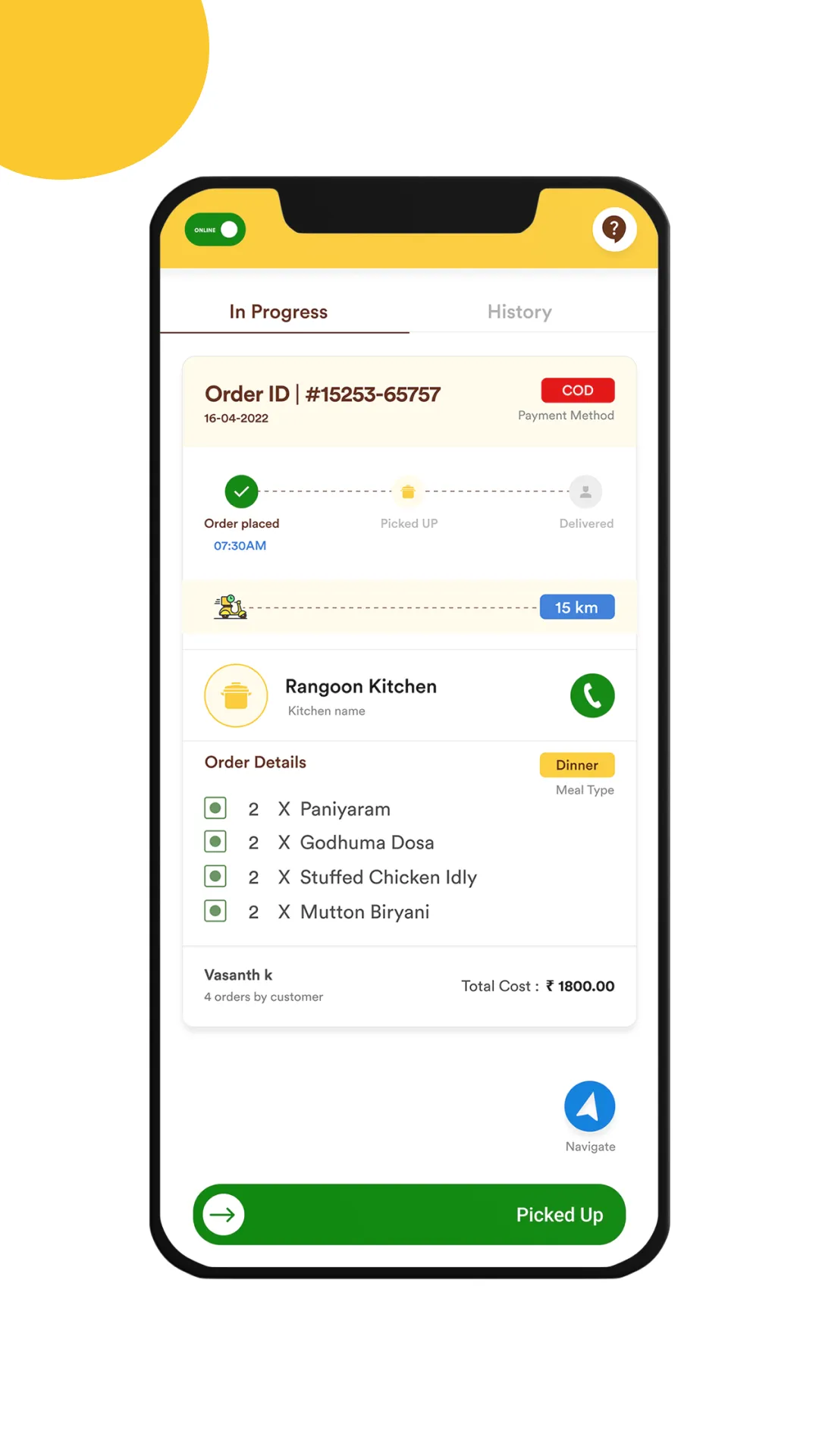 Cookr: Delivery Partner | Indus Appstore | Screenshot