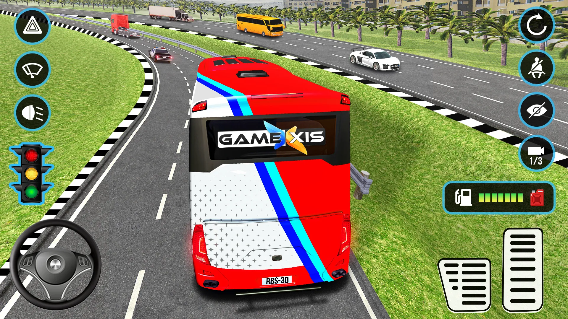 Real Bus Simulator: WW BusTour | Indus Appstore | Screenshot