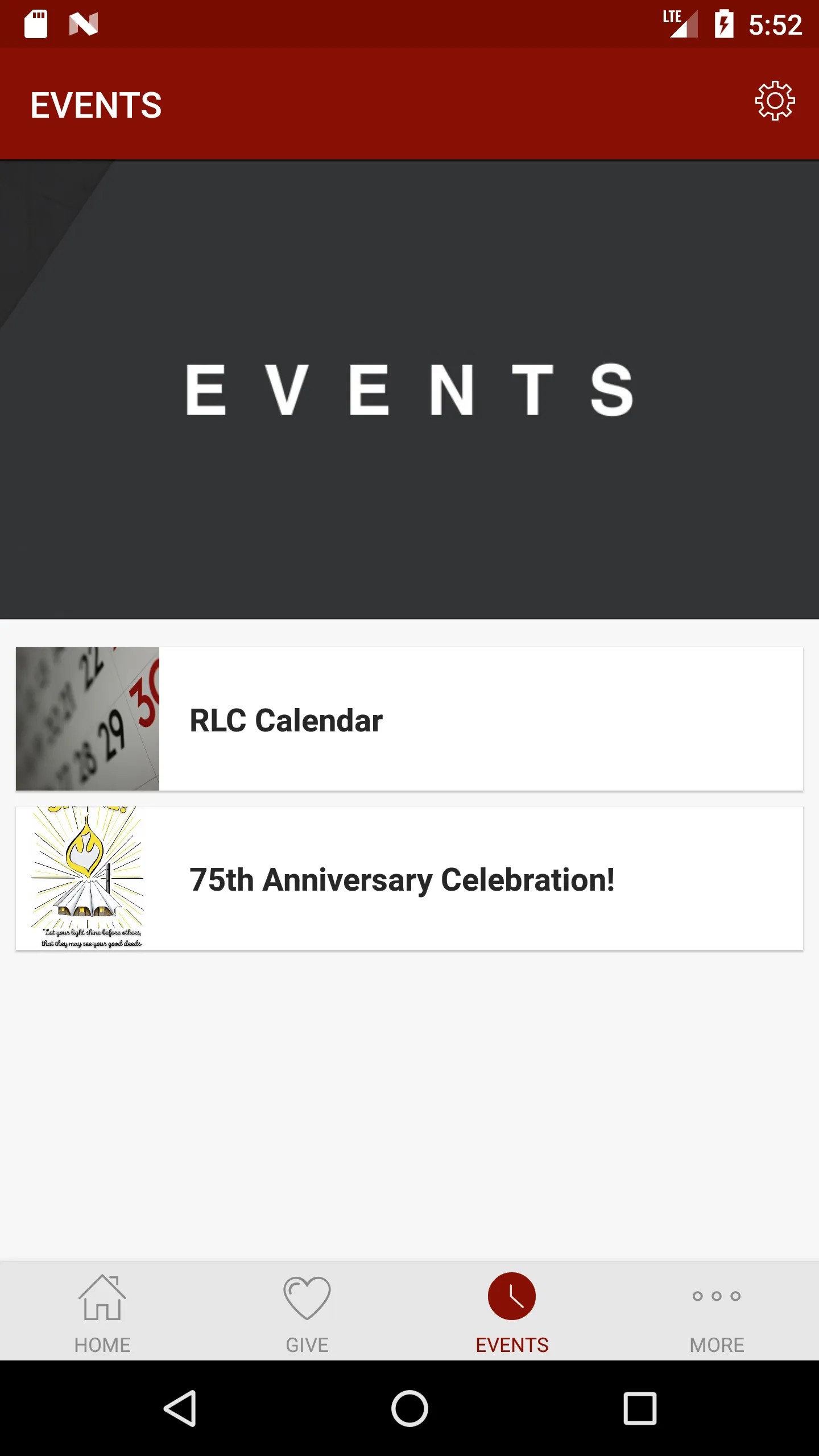 Richland Lutheran Church | Indus Appstore | Screenshot