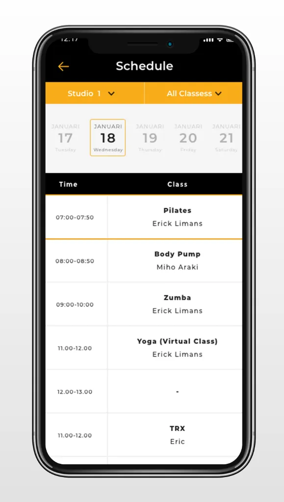 Paradigm Fitness Indonesia | Indus Appstore | Screenshot